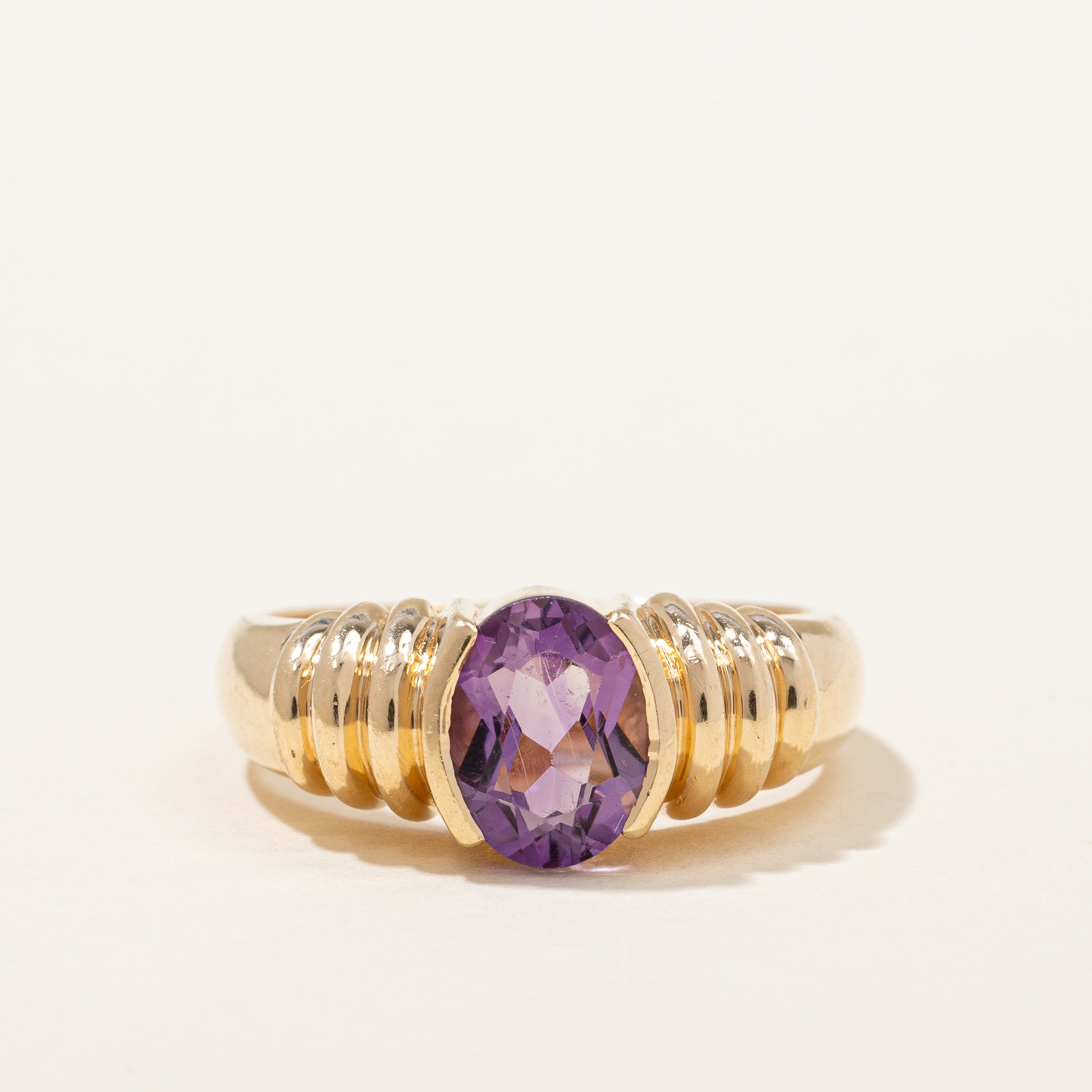 Birks' Amethyst Cocktail Ring | 0.95ct | SZ 5.75 |