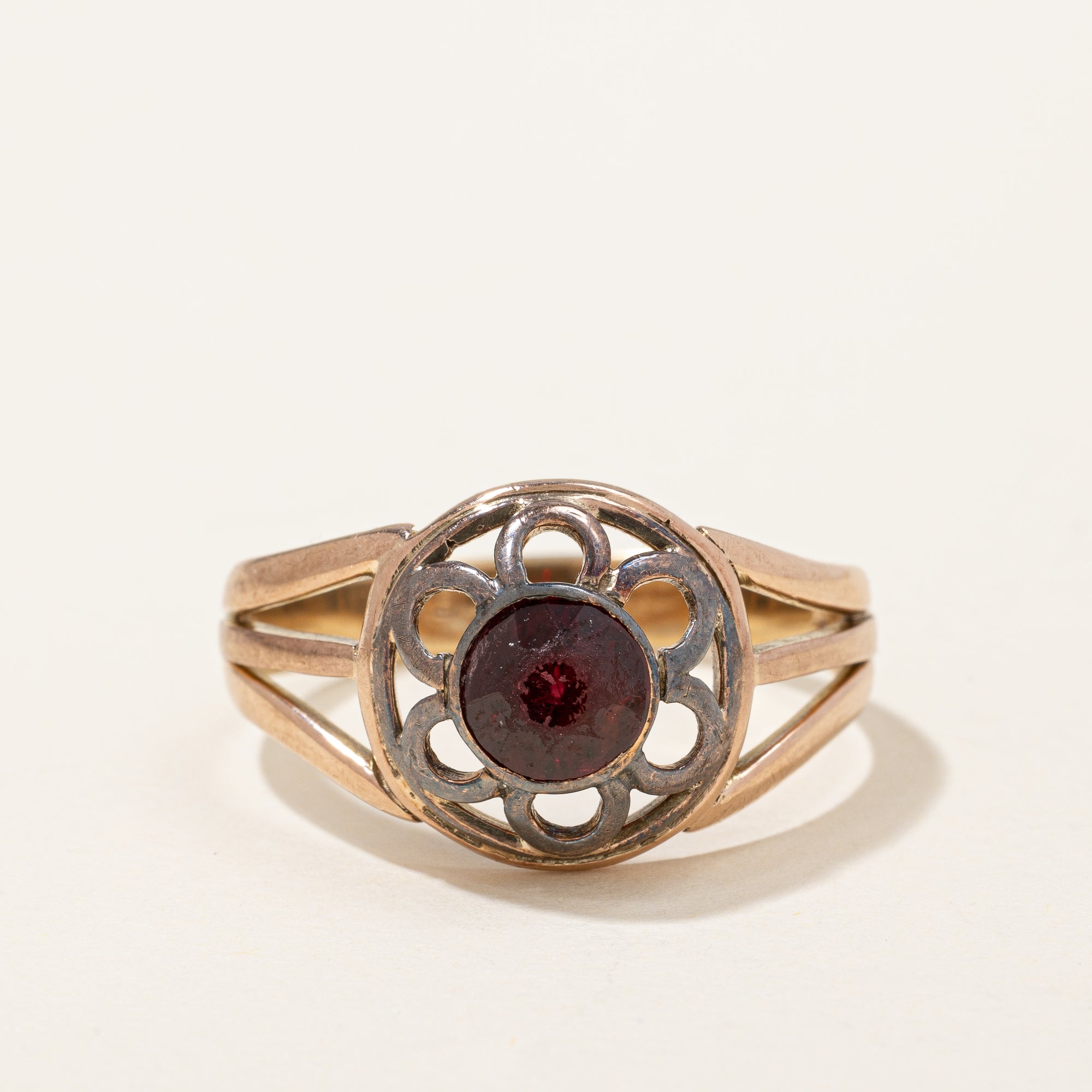 Garnet Cocktail Ring | 0.85ct | SZ 8.5 |