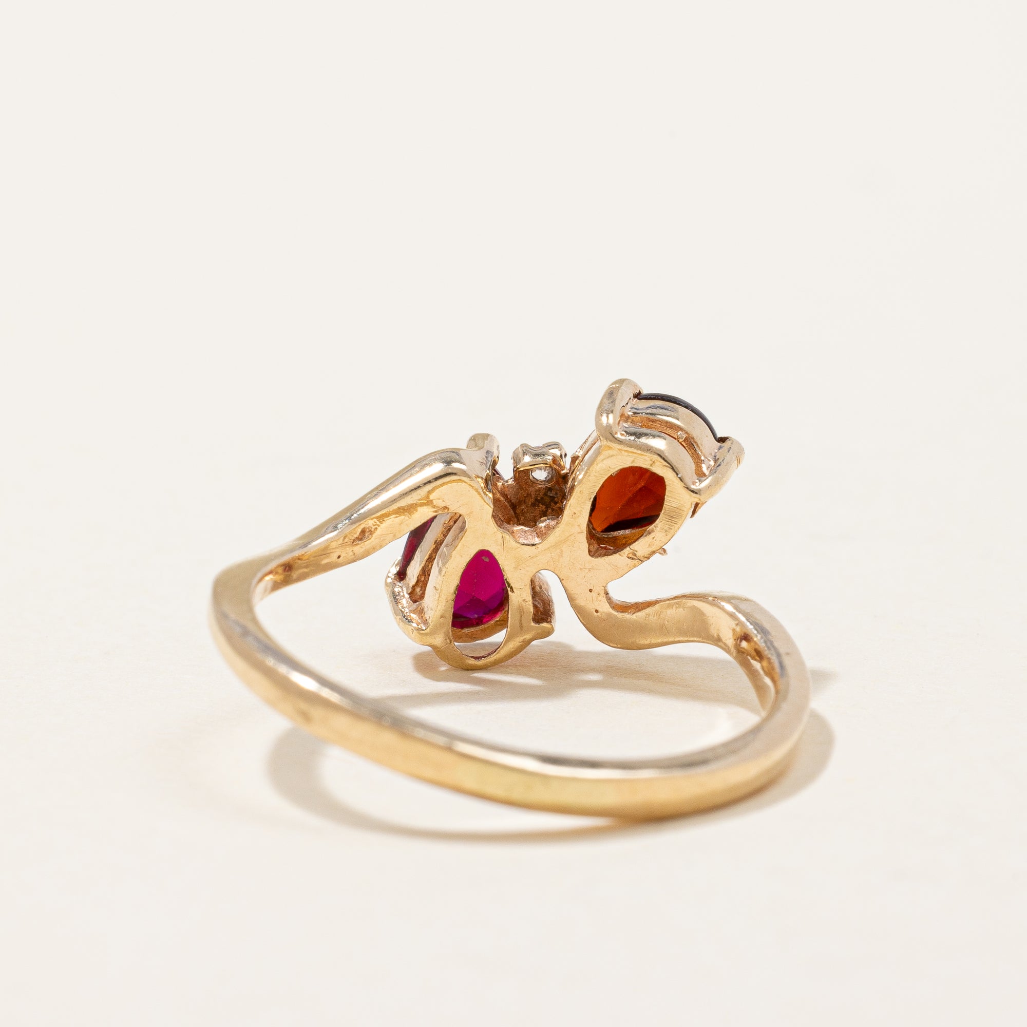 Multi Gem Bypass Ring | 0.83ctw | SZ 5 |