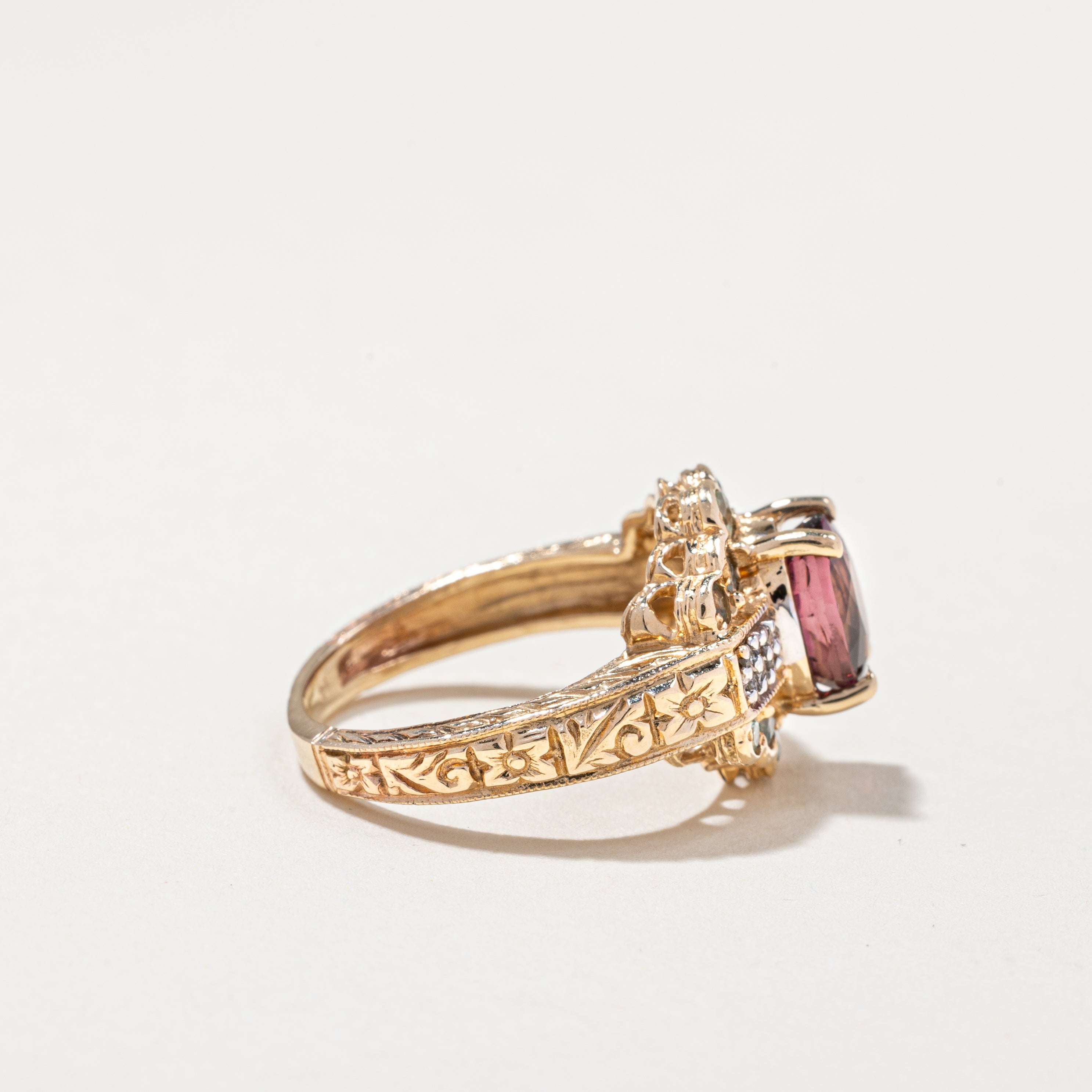 Multi Gem Cocktail Ring | 1.96ctw | SZ 6 |