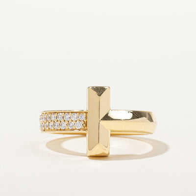 'Tiffany & Co' Tiffany T T1 Ring | 0.24ctw | SZ 7.75 |
