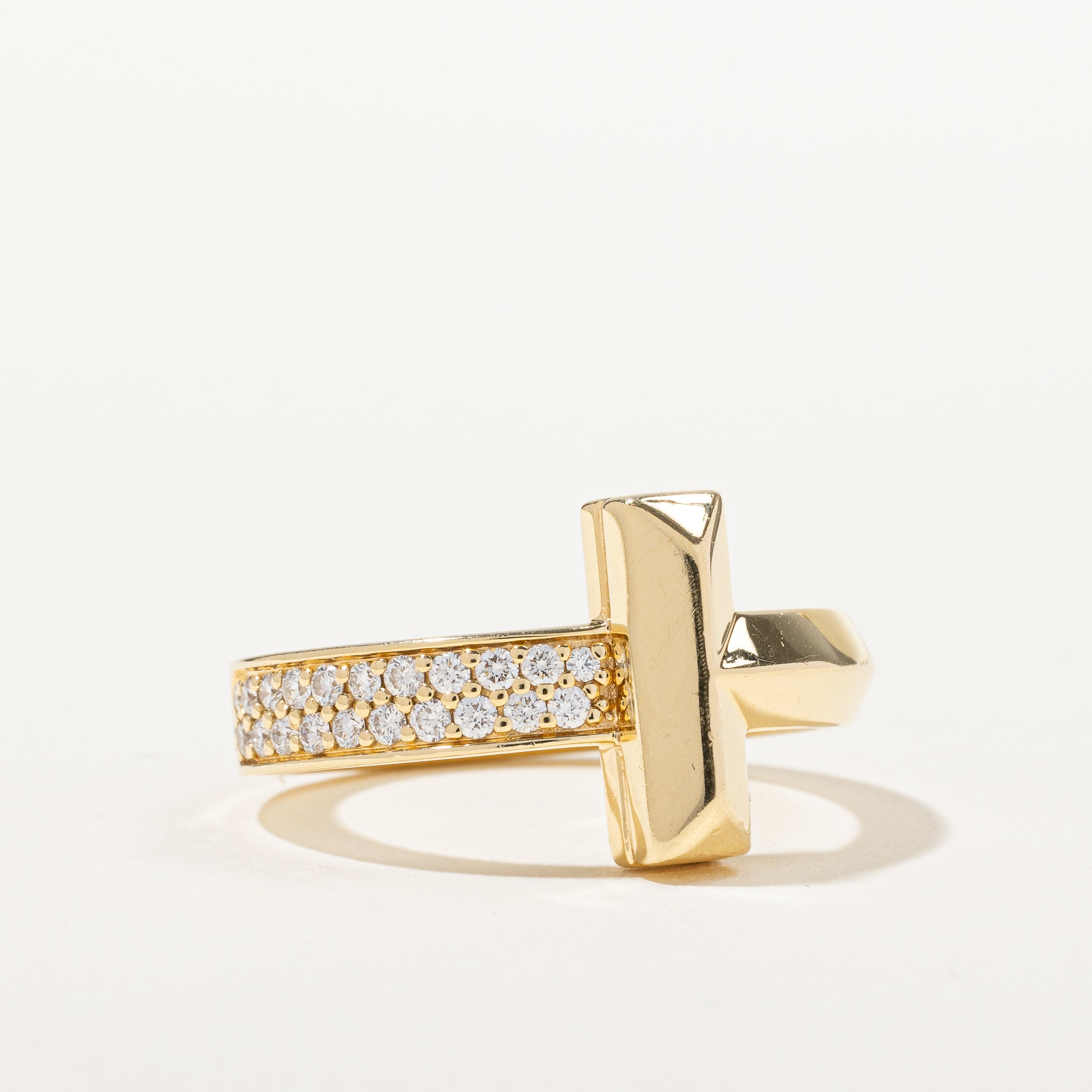 'Tiffany & Co' Tiffany T T1 Ring | 0.24ctw | SZ 7.75 |