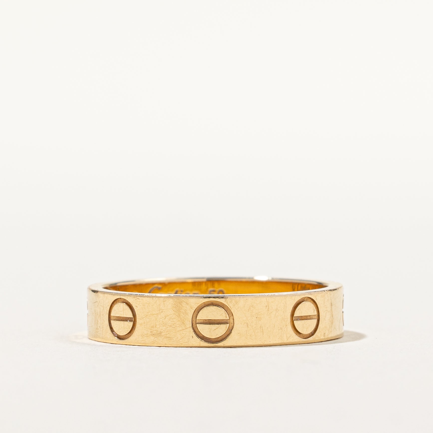 'Cartier' Love Ring Small Model | SZ 5.25 |