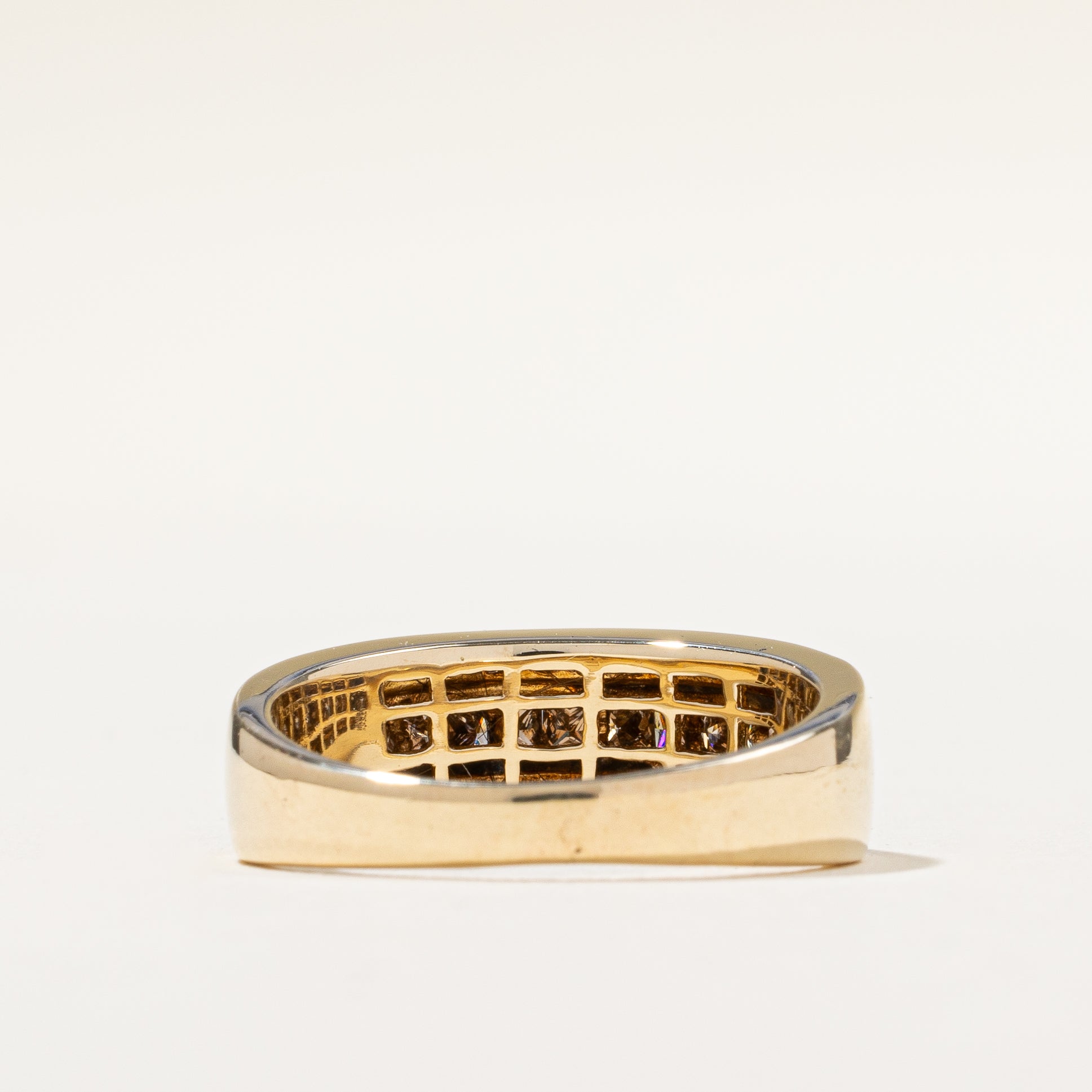 Brown & Yellow Diamond Ring | 0.85ctw | SZ 6.5 |