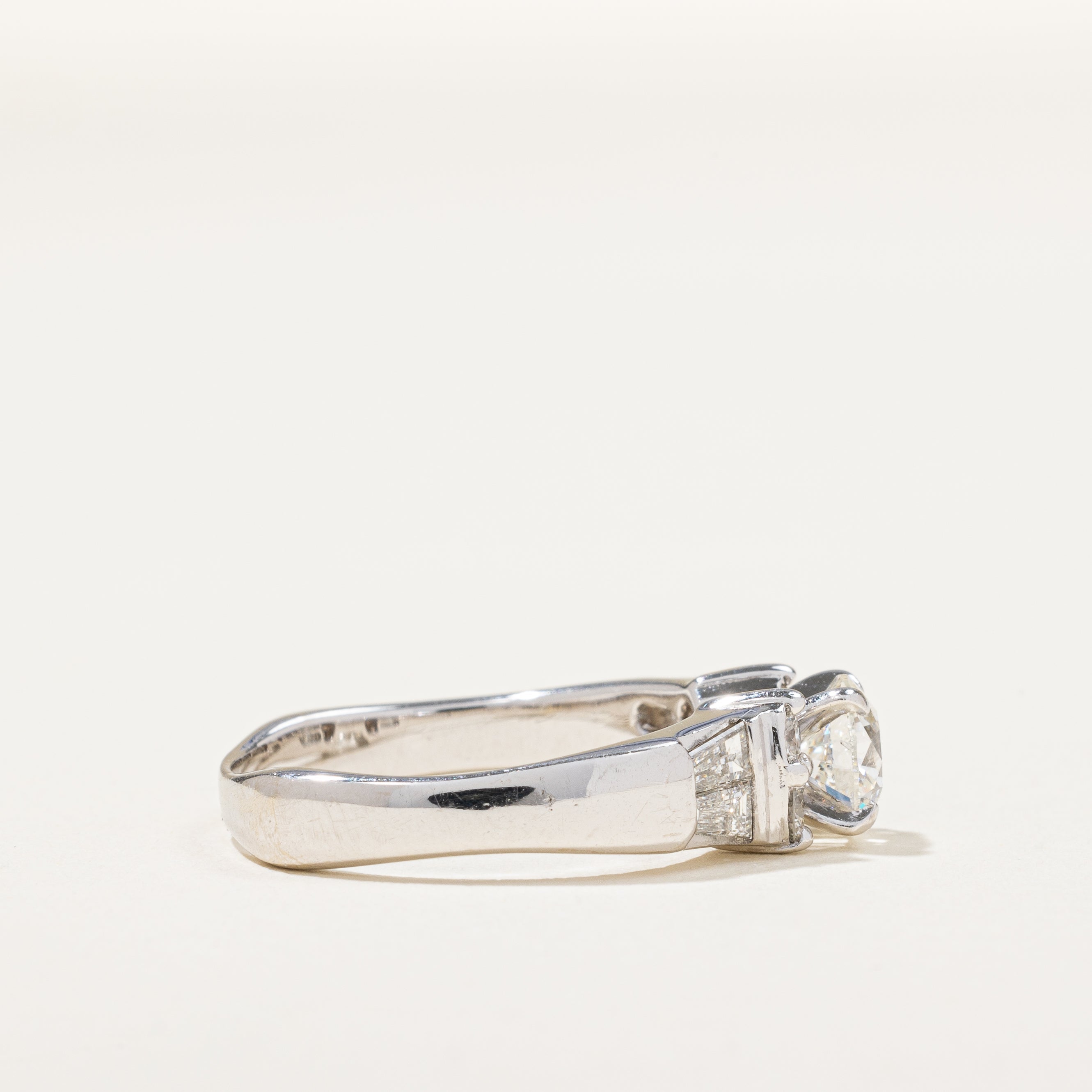 Diamond Engagement Ring | 0.78ct SI1 G | 0.36ctw | SZ 7.25 |