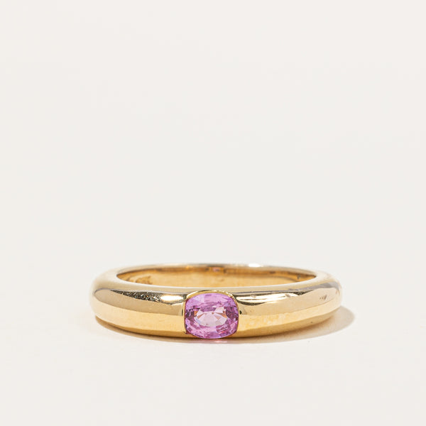 Tension Set Pink Sapphire Ring | 0.30ct | SZ 7 |