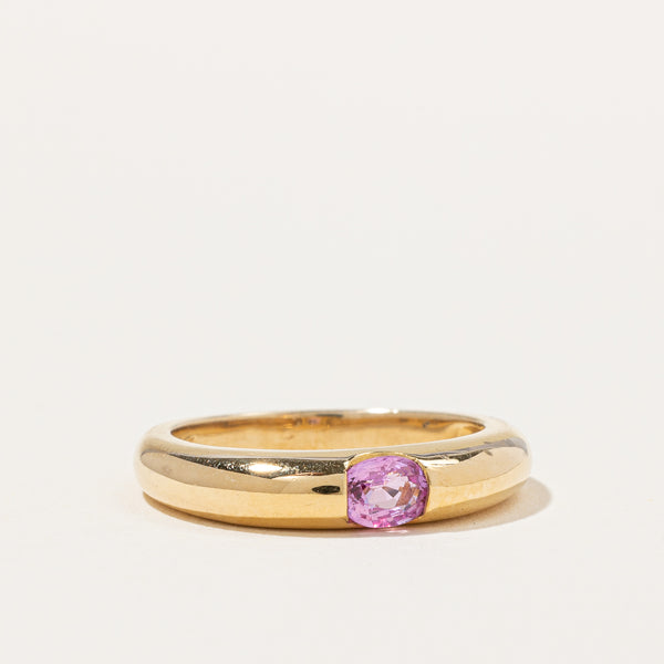 Tension Set Pink Sapphire Ring | 0.30ct | SZ 7 |