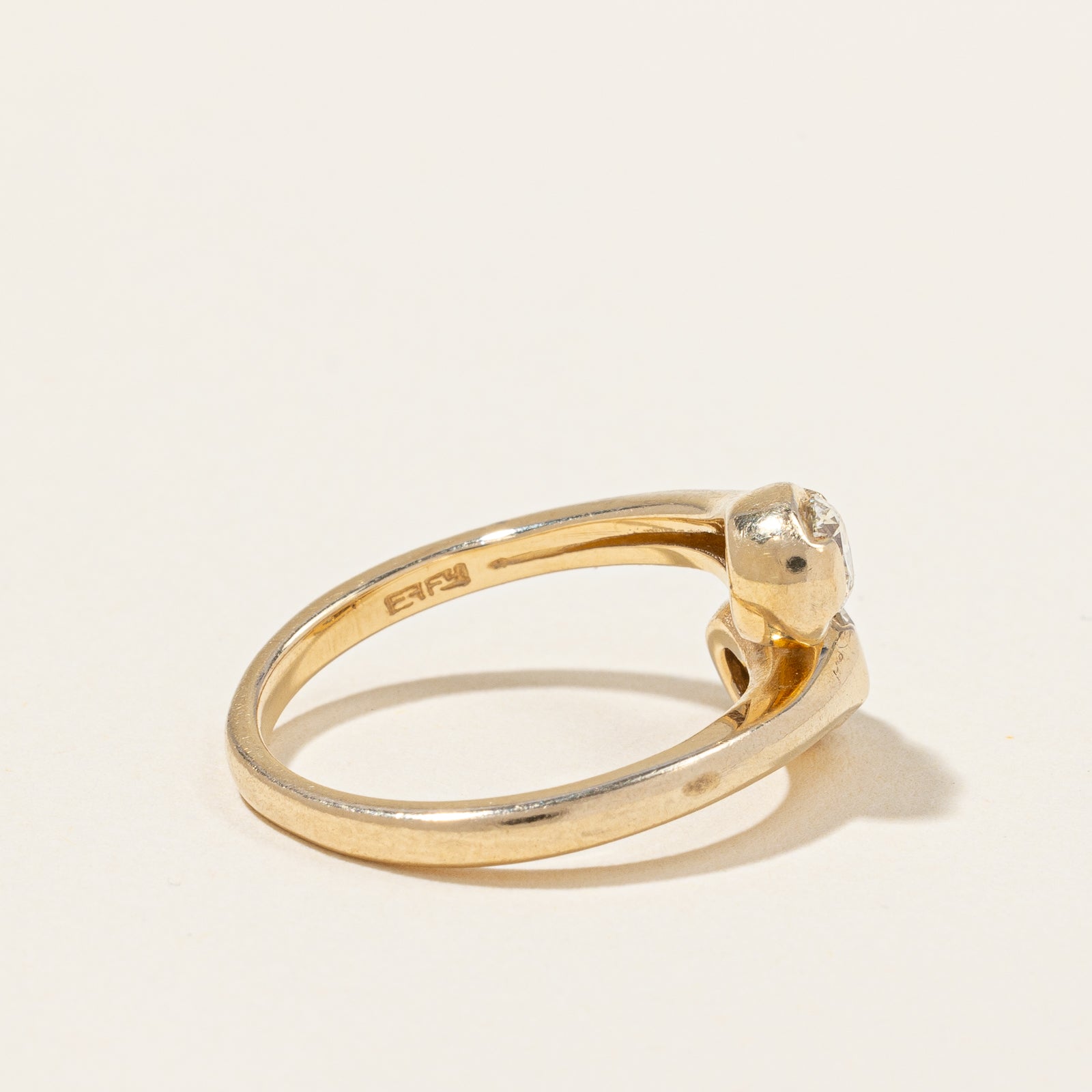 Diamond Bypass Ring | 0.60ctw | SZ 7 |