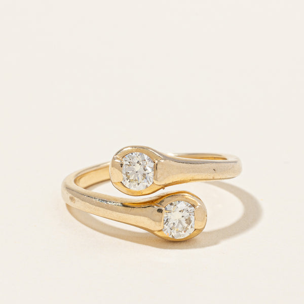 Diamond Bypass Ring | 0.60ctw | SZ 7 |