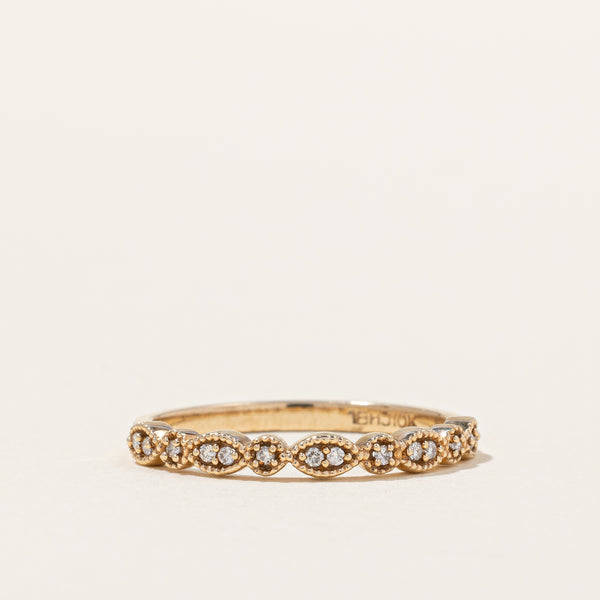 Diamond Semi Eternity Band | 0.07ctw | SZ 6.25 |