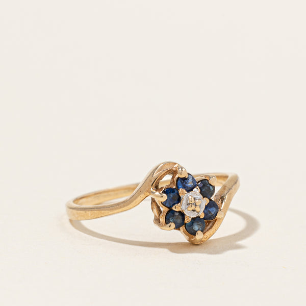 Sapphire & Diamond Ring | 0.15ctw, 0.005ct | SZ 5.25 |