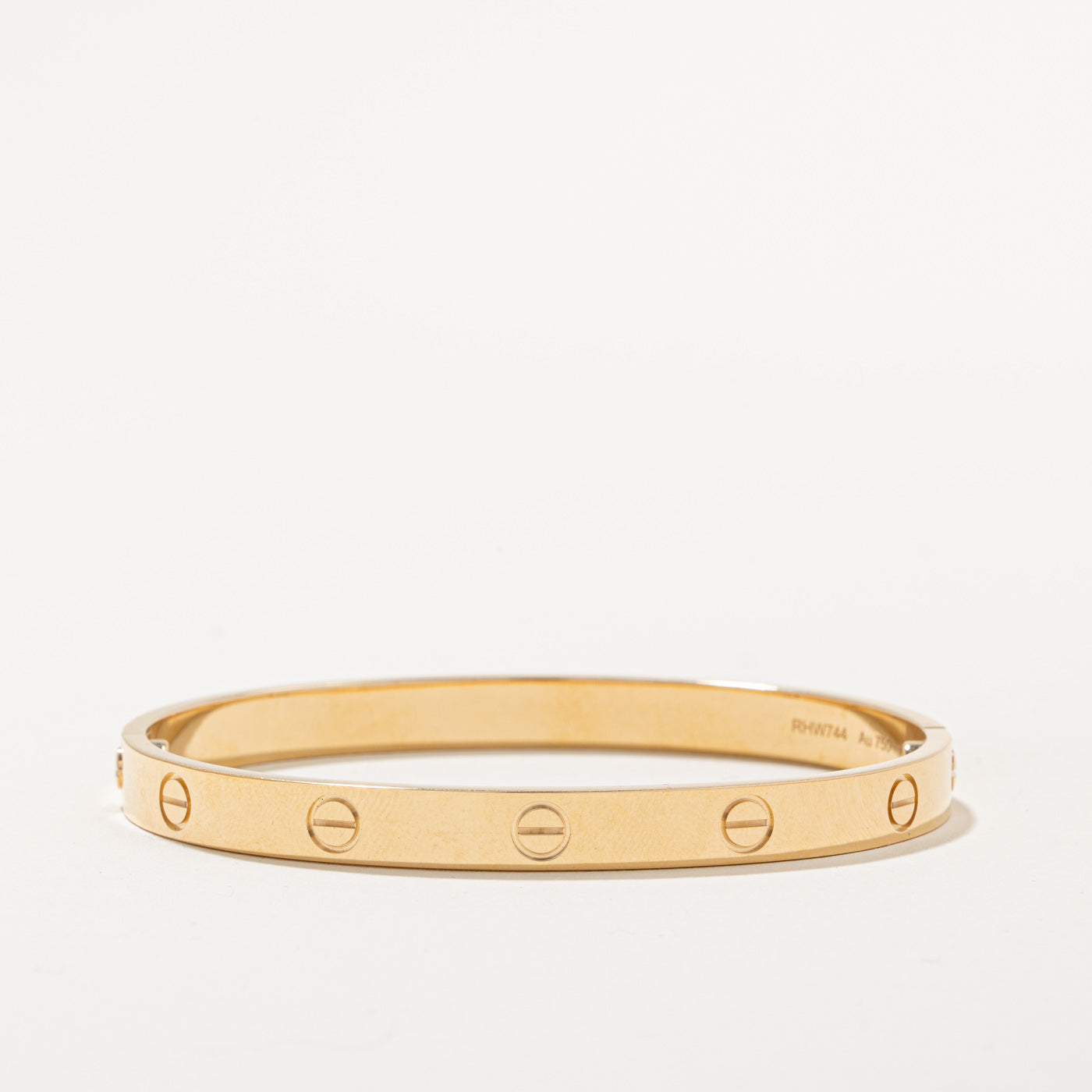 'Cartier' Love Bracelet, Classic Model | Cartier Size 18 |