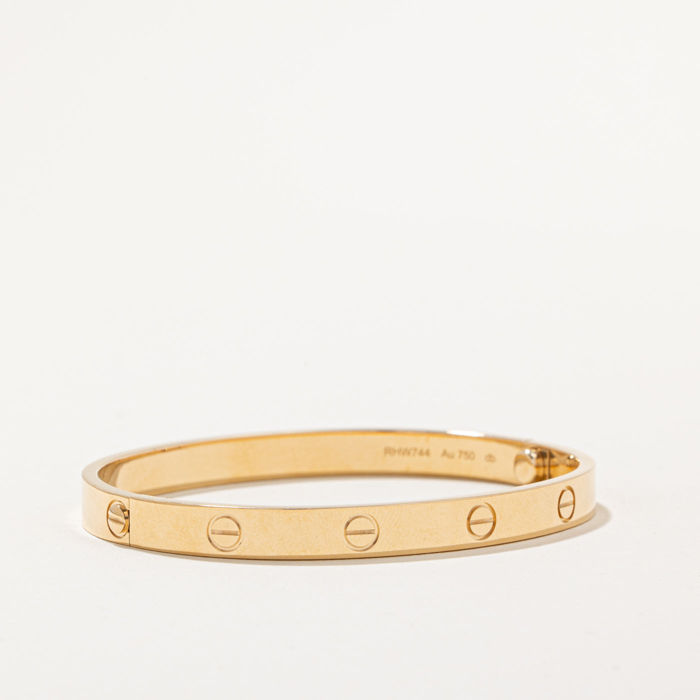 'Cartier' Love Bracelet, Classic Model | Cartier Size 18 |