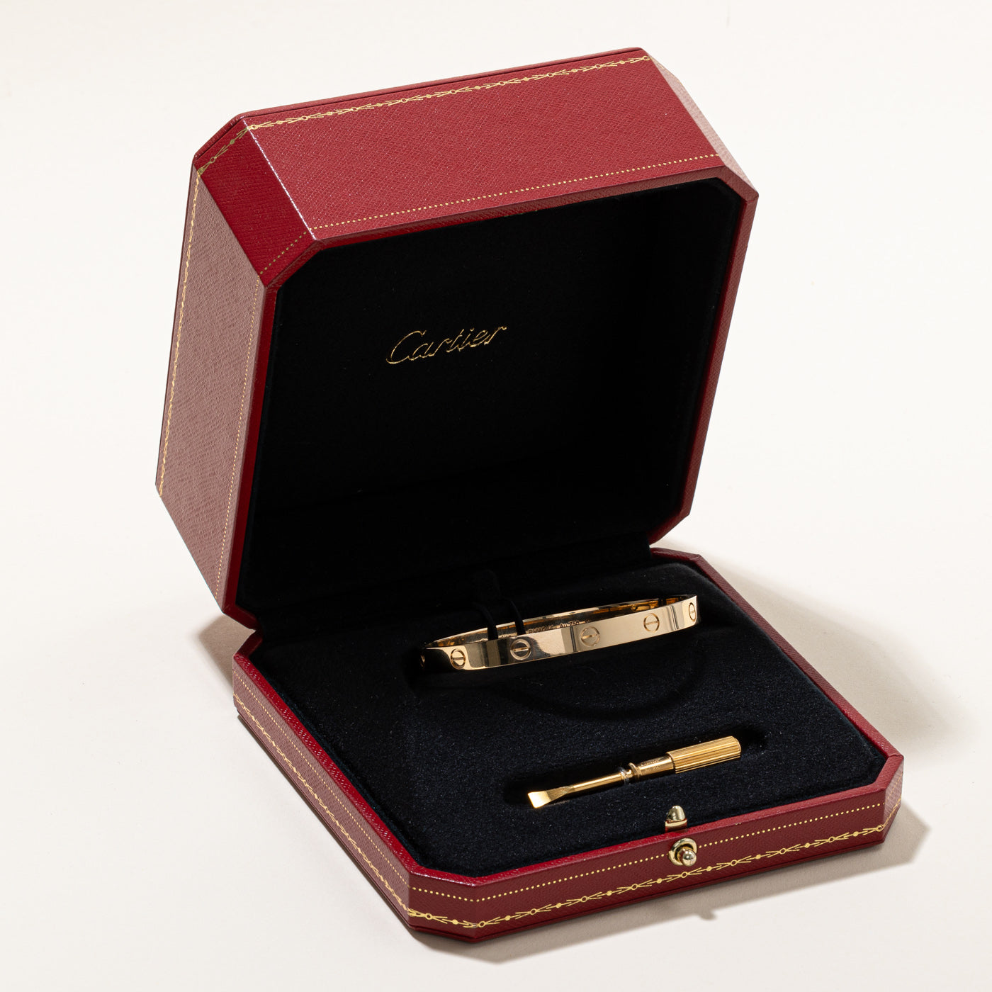 'Cartier' Love Bracelet, Classic Model | Cartier Size 18 |