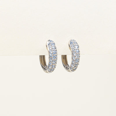 Tanzanite Huggie Earrings | 1.00ctw |