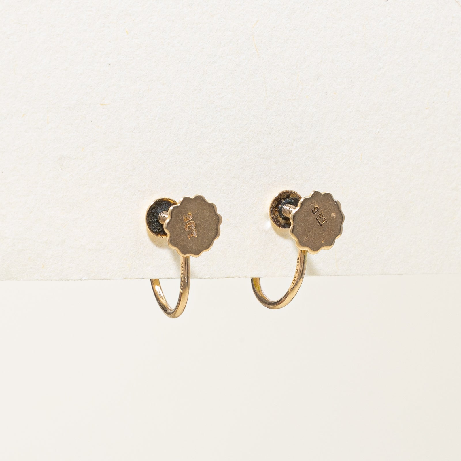 Pearl Clip On Earrings