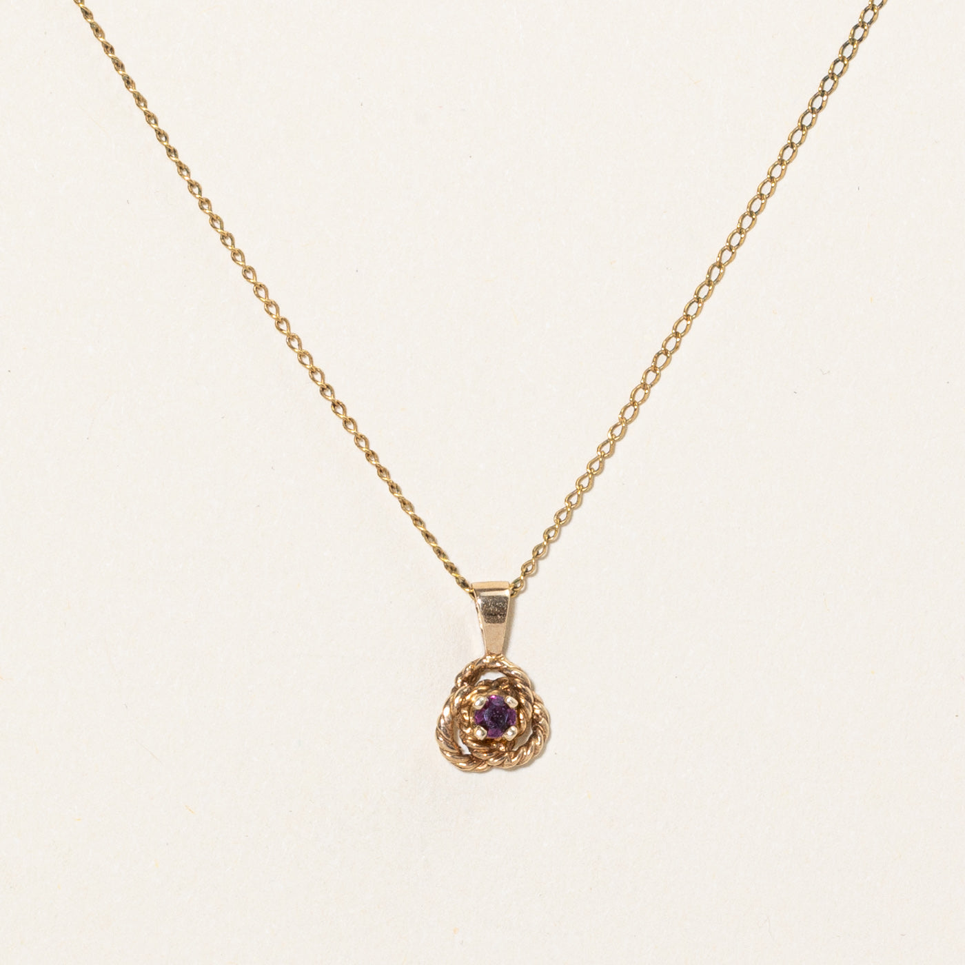 Ruby Pendant & Necklace | 16" | 0.17ct |