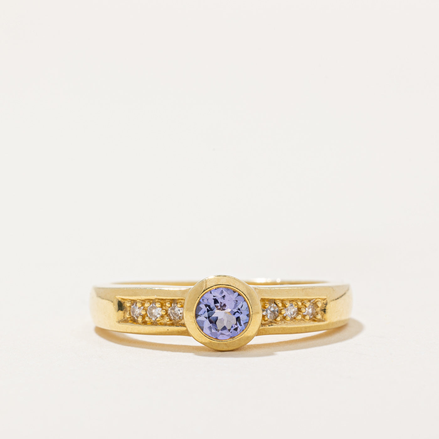 Tanzanite & Diamond Ring | 0.26ct | 0.03ctw | SZ 7 |