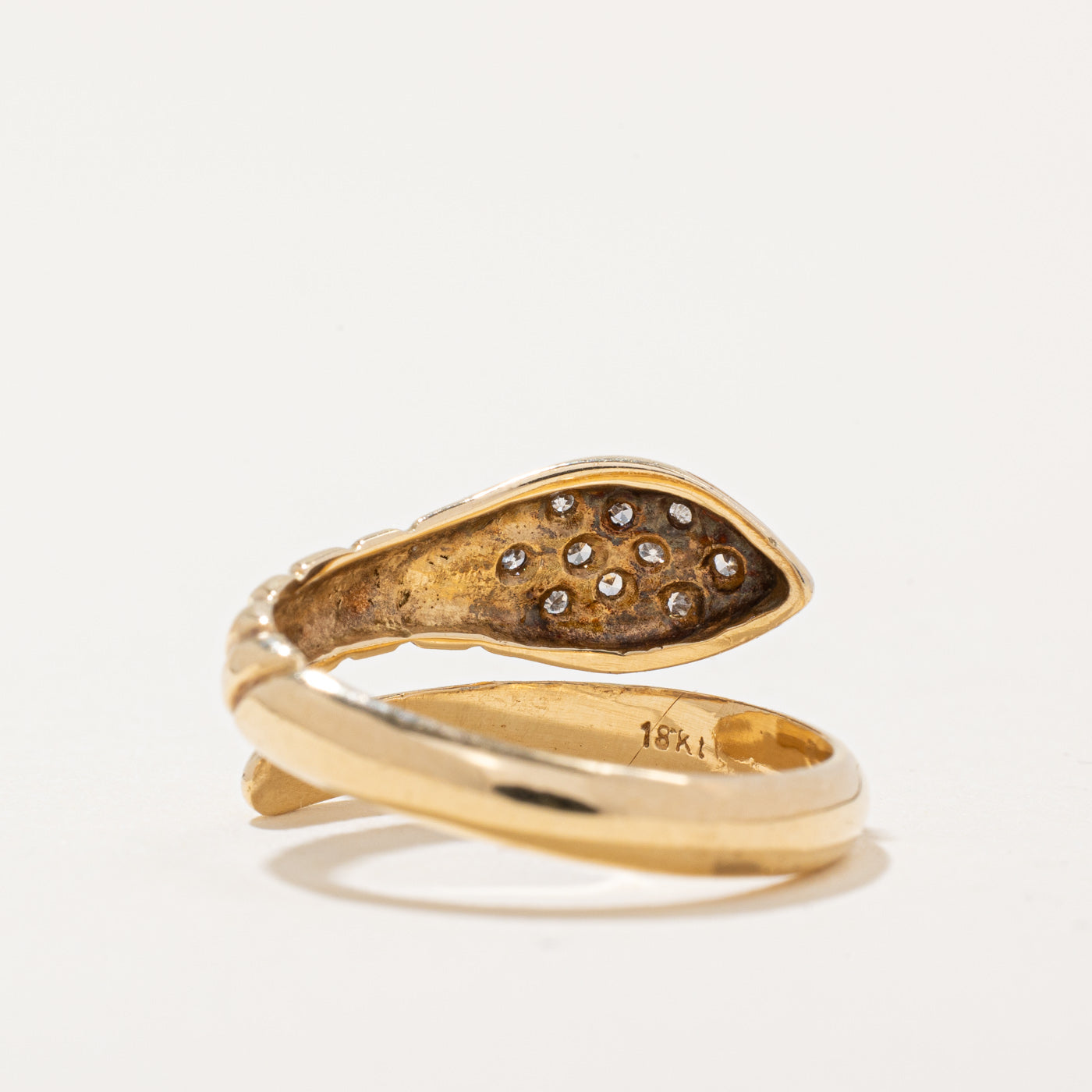 Diamond Snake Ring | 0.06ctw | SZ 5.25 |