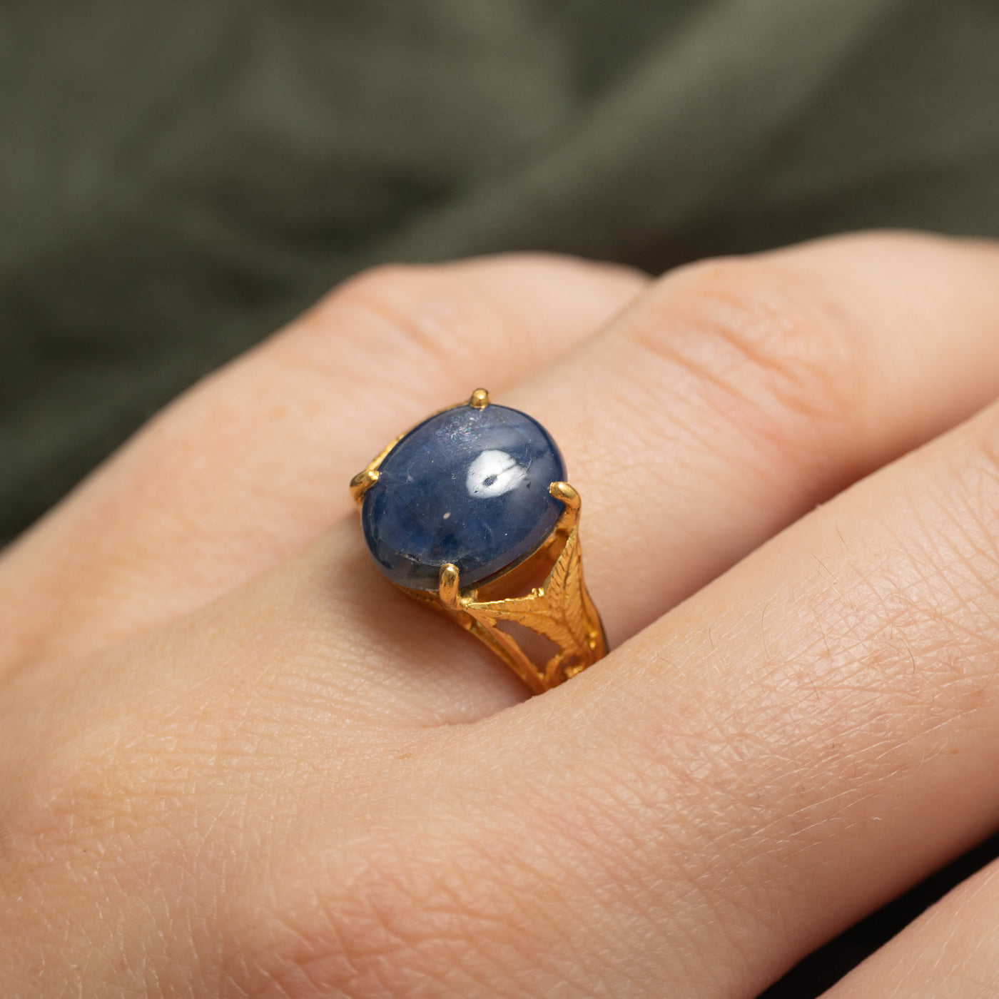 Solitaire Star Sapphire Ring | SZ 6.75 |