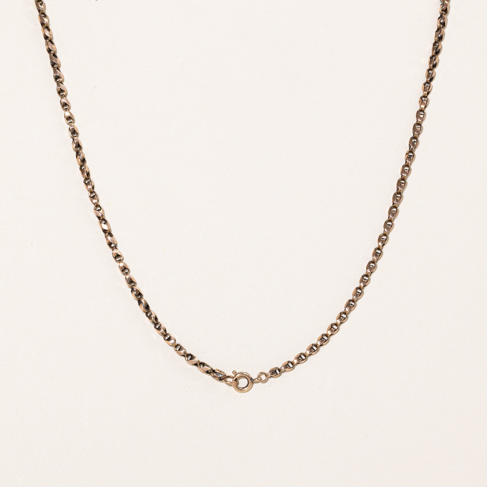 9k Yellow Gold Necklace | 18" |