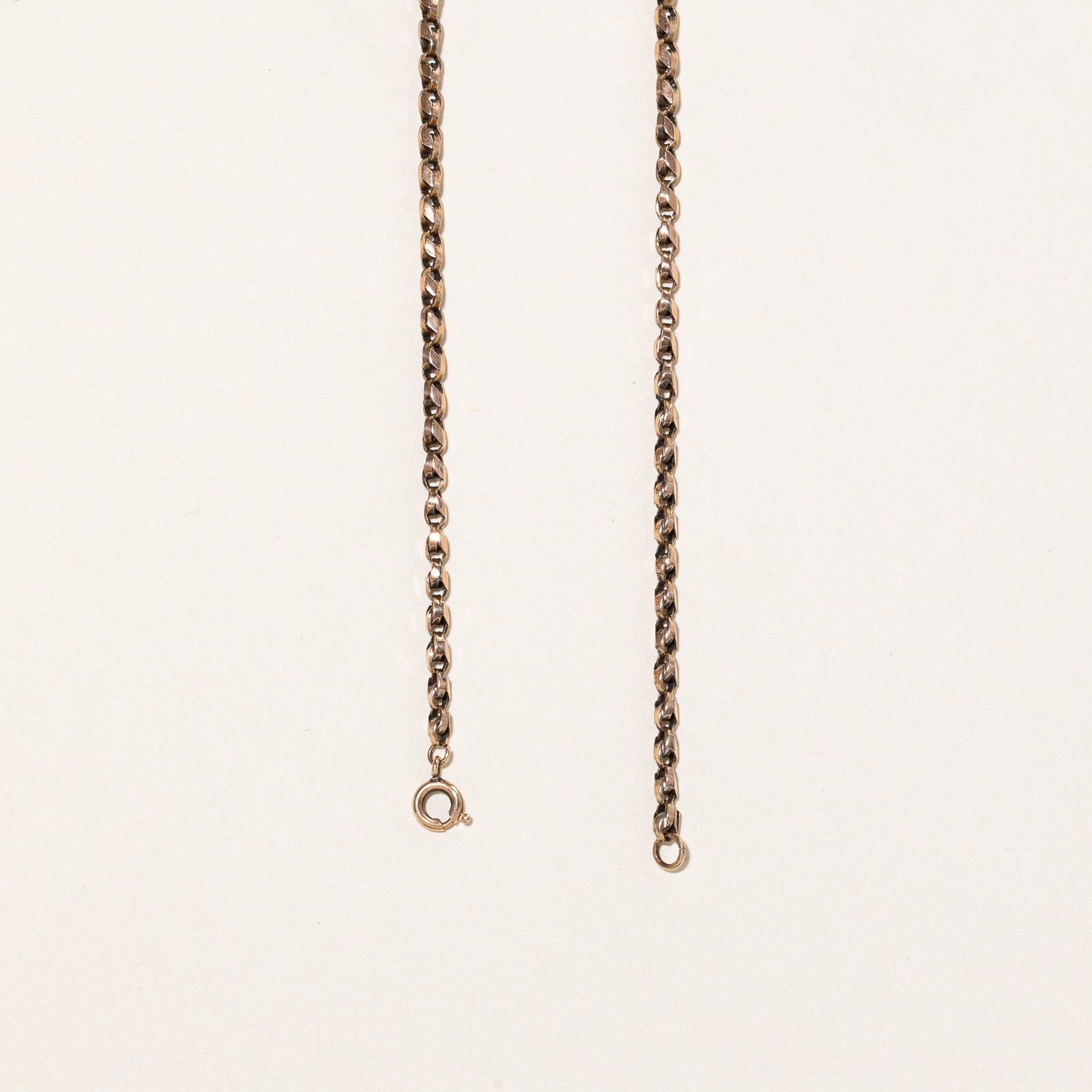 9k Yellow Gold Necklace | 18" |