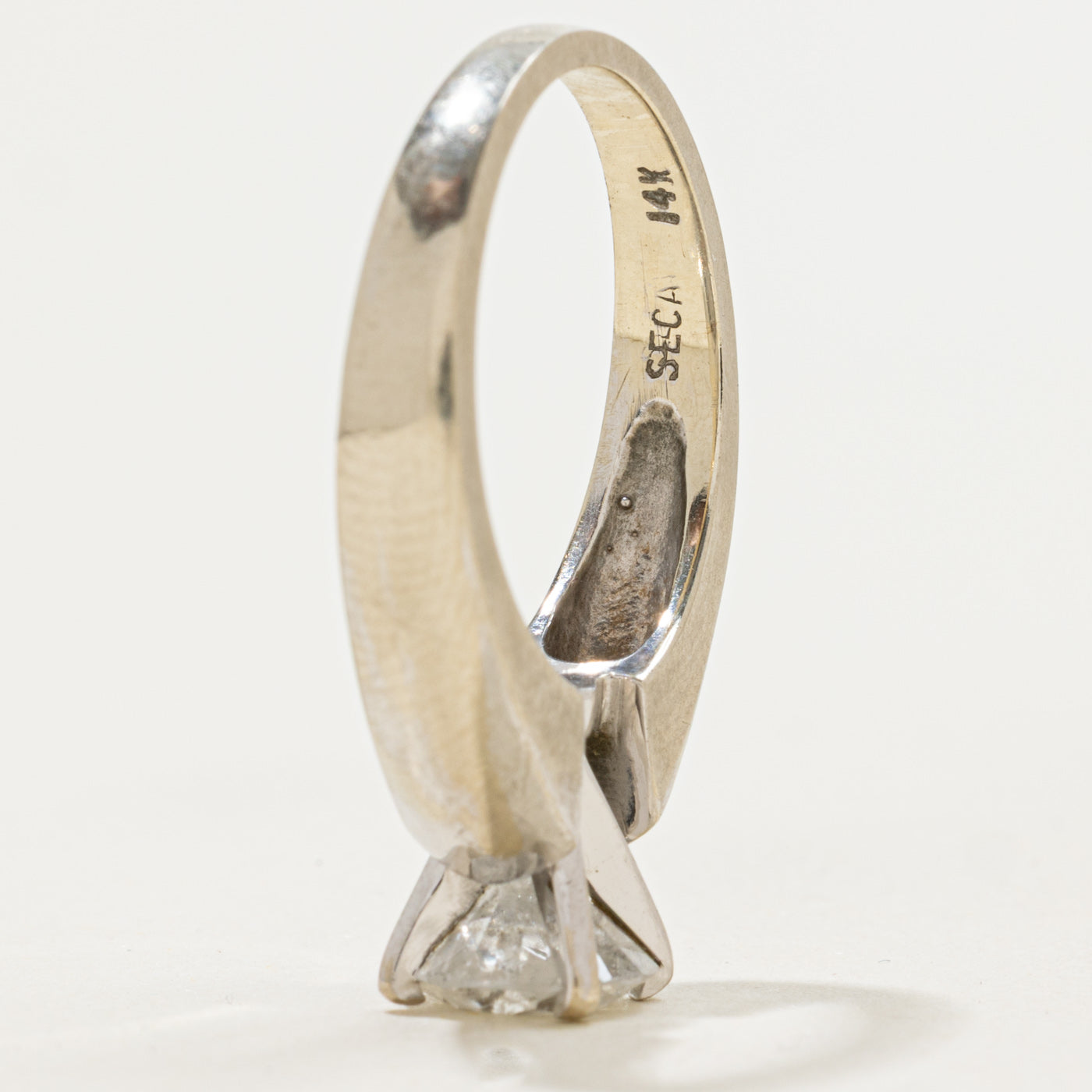 Bague de fiançailles solitaire en diamant | 1,50 ct | Taille 6,5 | 