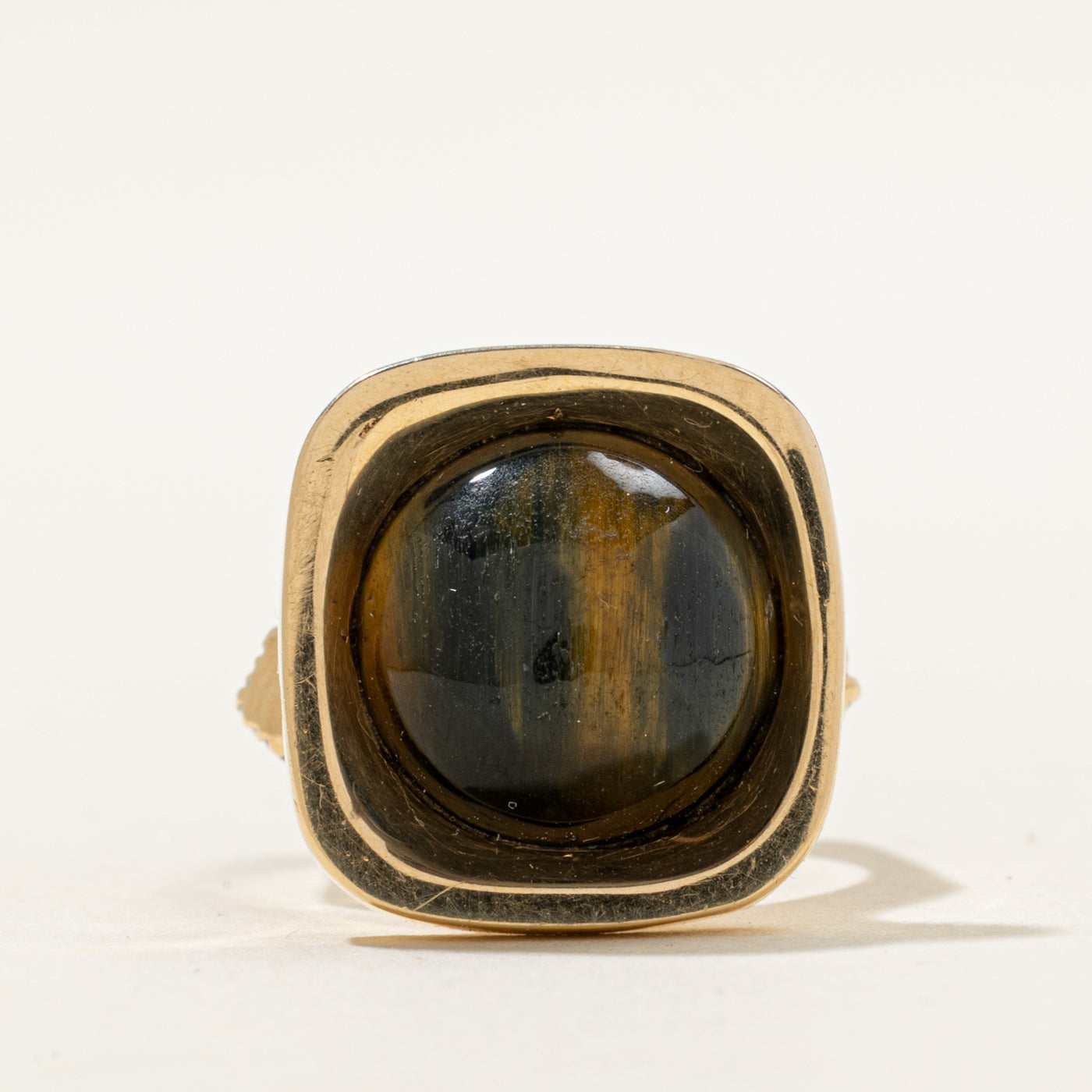 Bague cocktail Œil de Faucon | 3,75 ct | Taille 4,75 | 