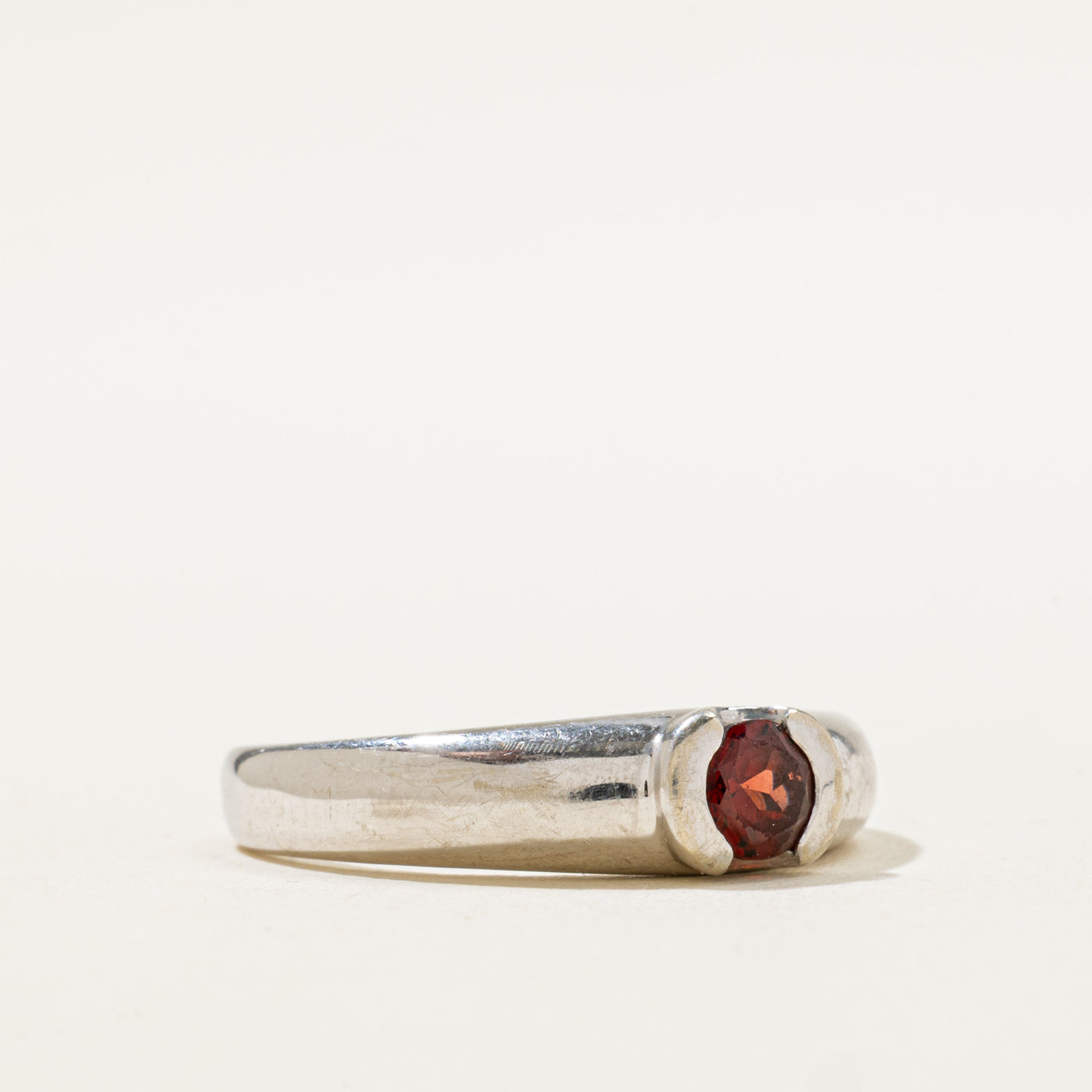 'Birks' Garnet Ring | 0.50ct | SZ  7 |