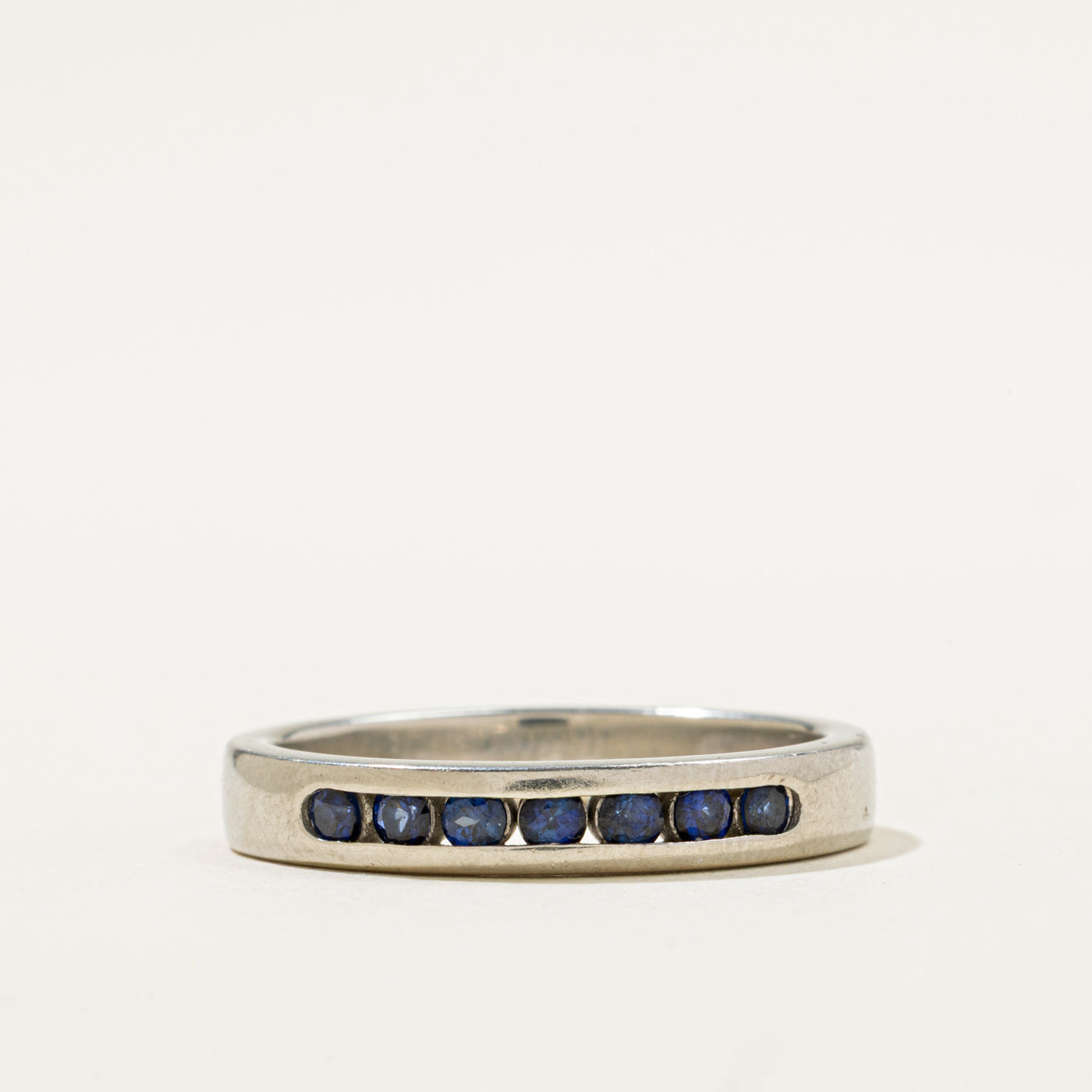 Channel Set Sapphire Ring | 0.45ctw | SZ 11.25 |