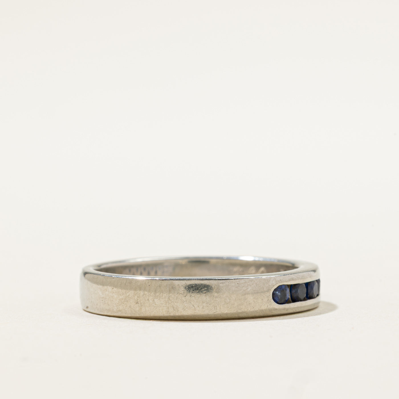 Channel Set Sapphire Ring | 0.45ctw | SZ 11.25 |