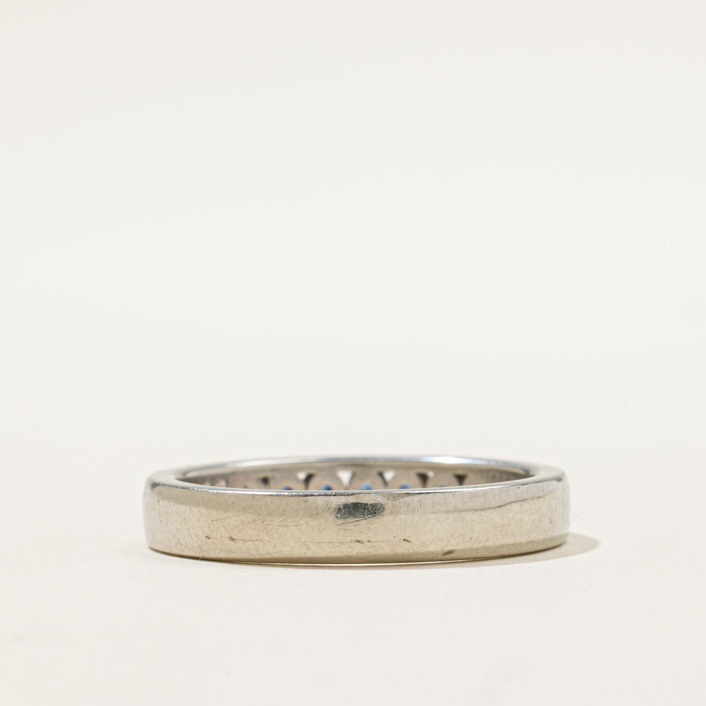 Channel Set Sapphire Ring | 0.45ctw | SZ 11.25 |