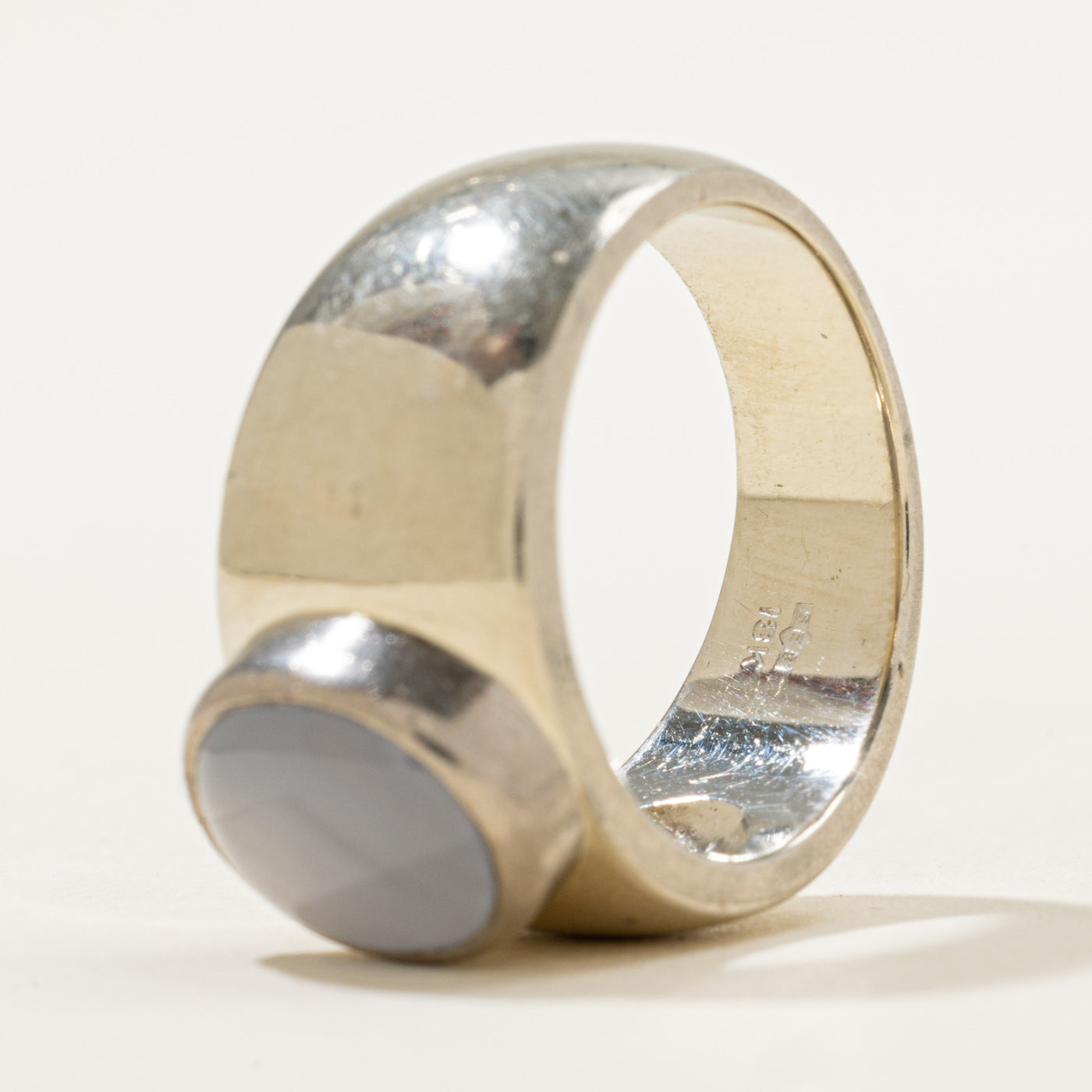 Bague saphir étoilé | 5,00 ct | Taille 7,25 | 
