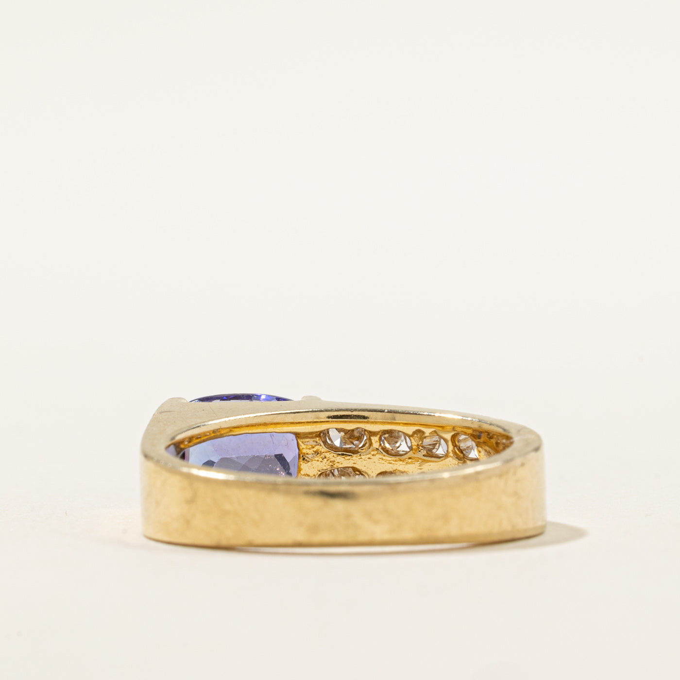 Tanzanite & Diamond Cocktail Ring | 1.20ct, 0.25ctw | SZ 5.5 |