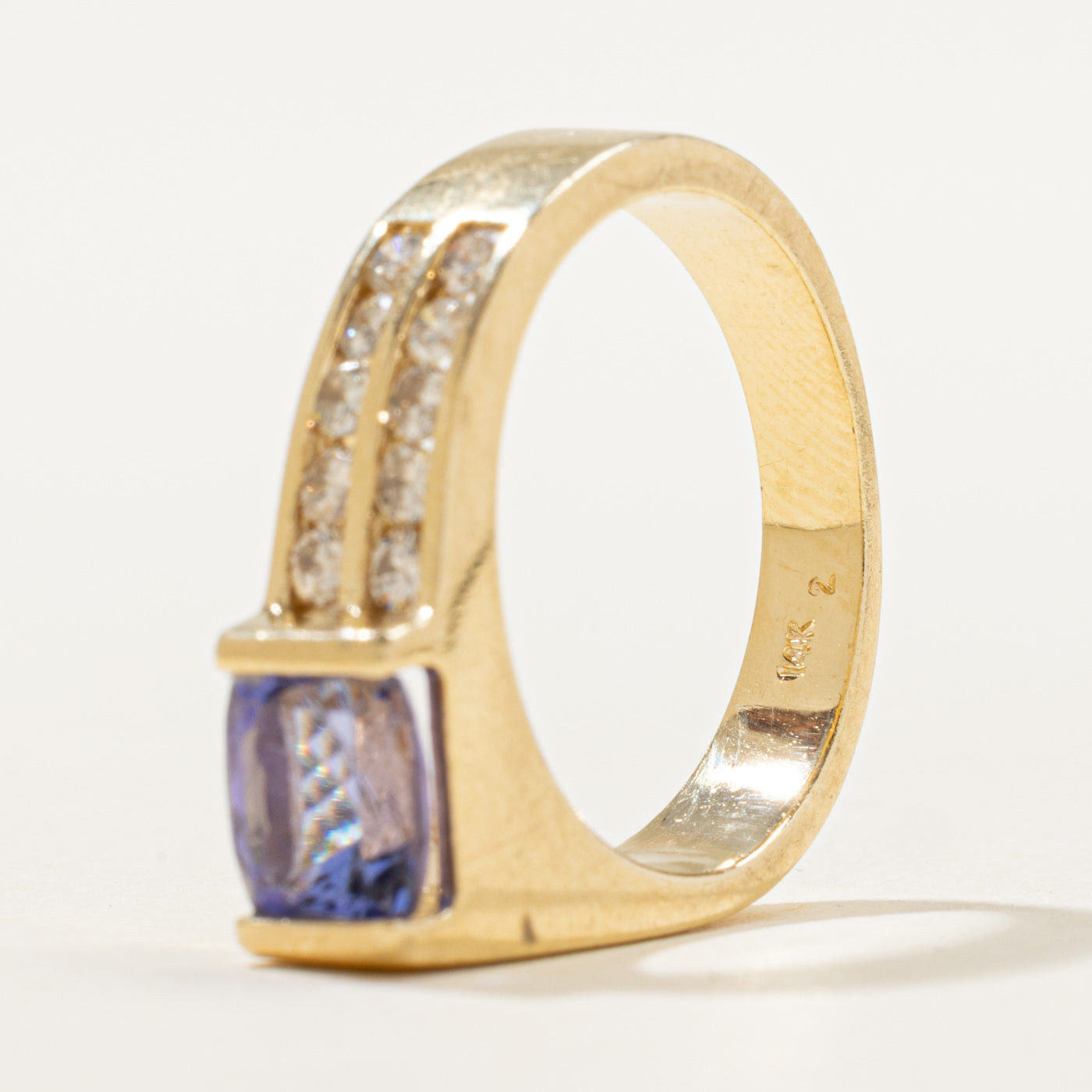 Tanzanite & Diamond Cocktail Ring | 1.20ct, 0.25ctw | SZ 5.5 |