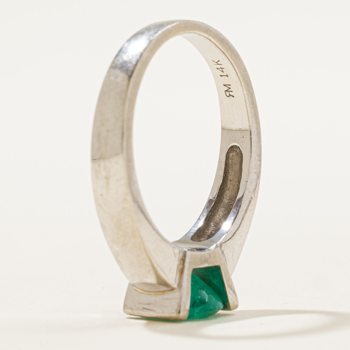 Solitaire Emerald Ring | 1.30ct | SZ 6 |