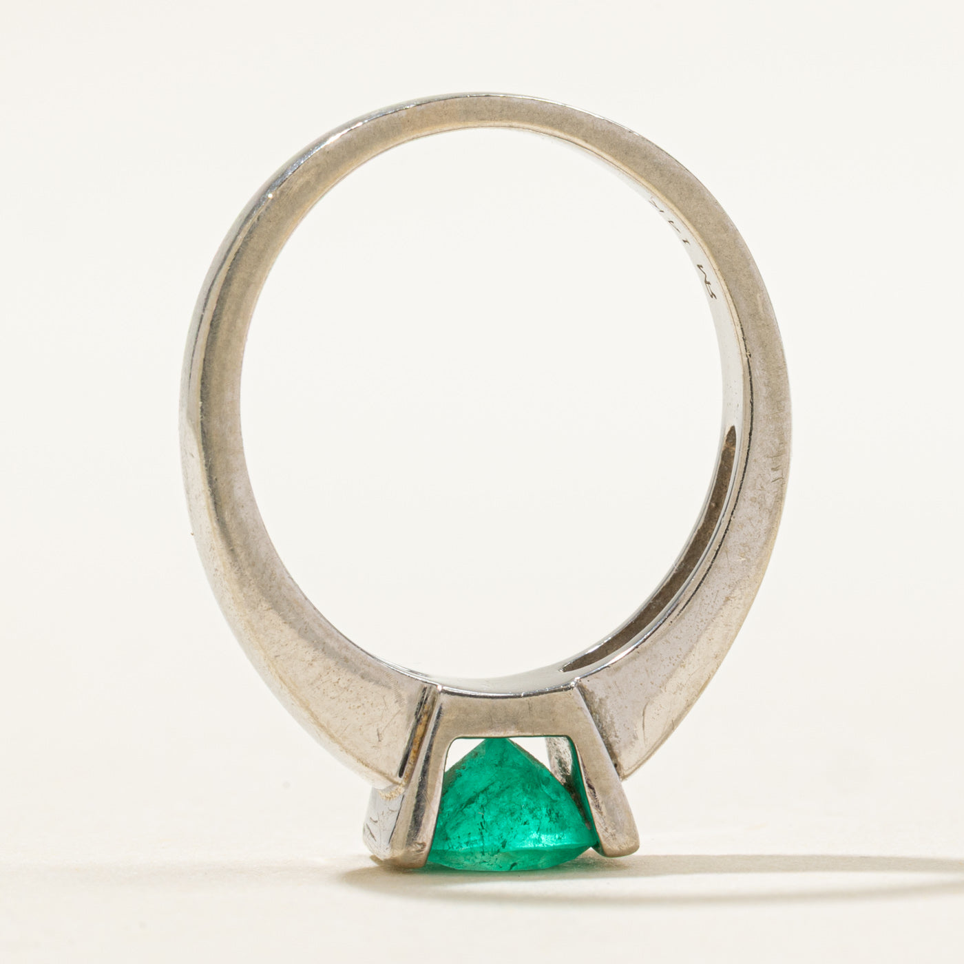 Solitaire Emerald Ring | 1.30ct | SZ 6 |