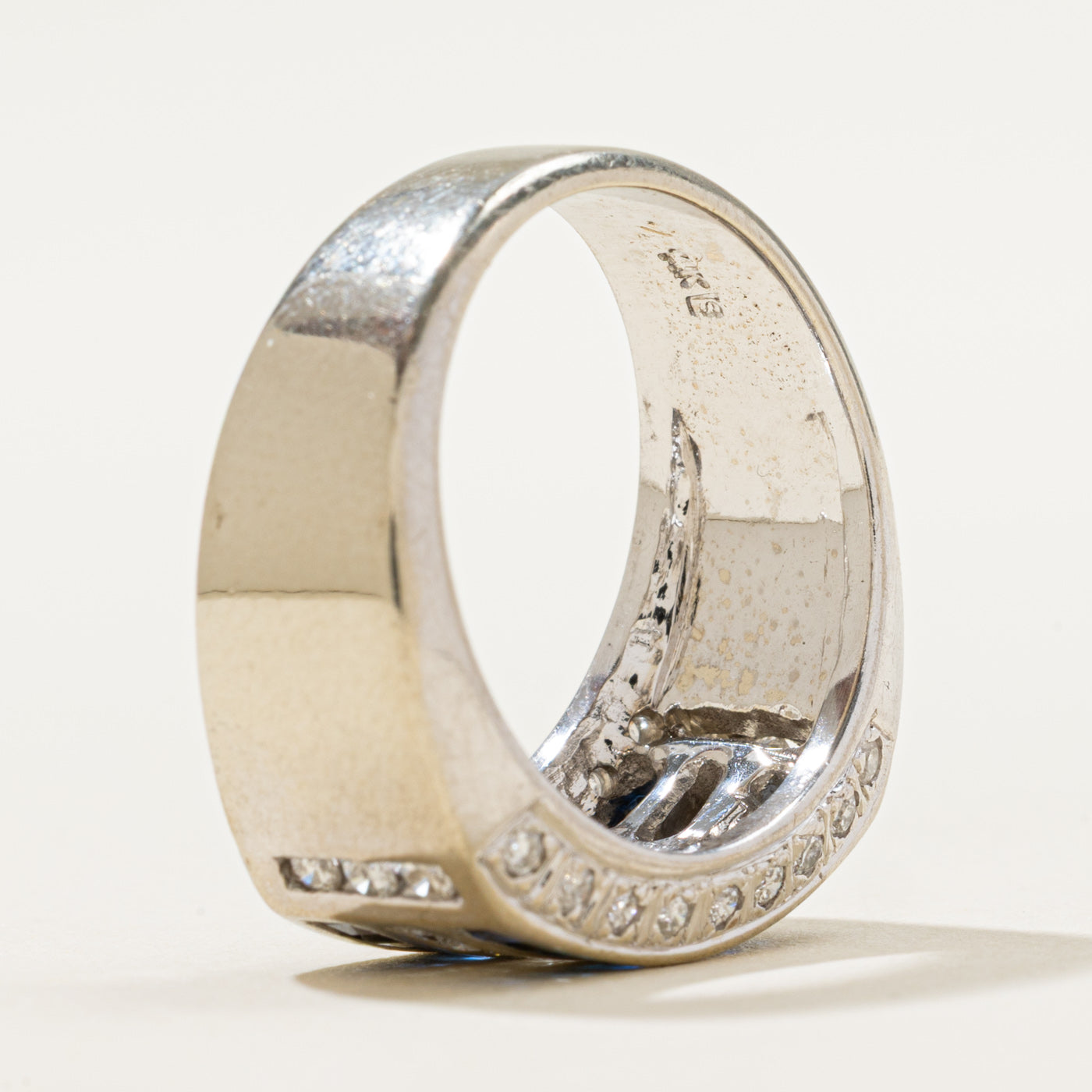 Sapphire & Diamond Band | 1.00ctw, 0.50ctw | SZ 7.75 |