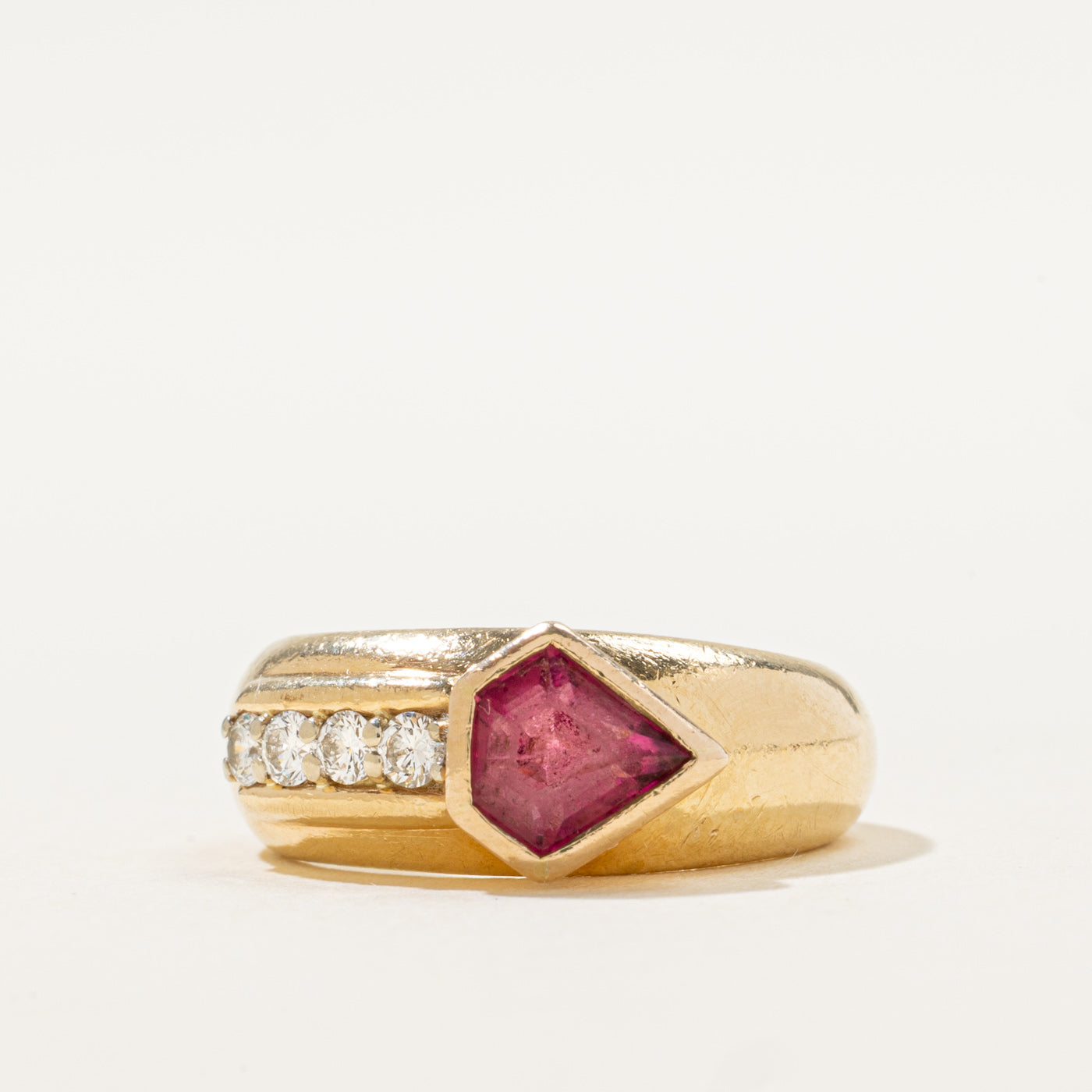 Birks' Tourmaline & Diamond Cocktail Ring | 1.00ct, 0.20ctw | SZ 5.25 |