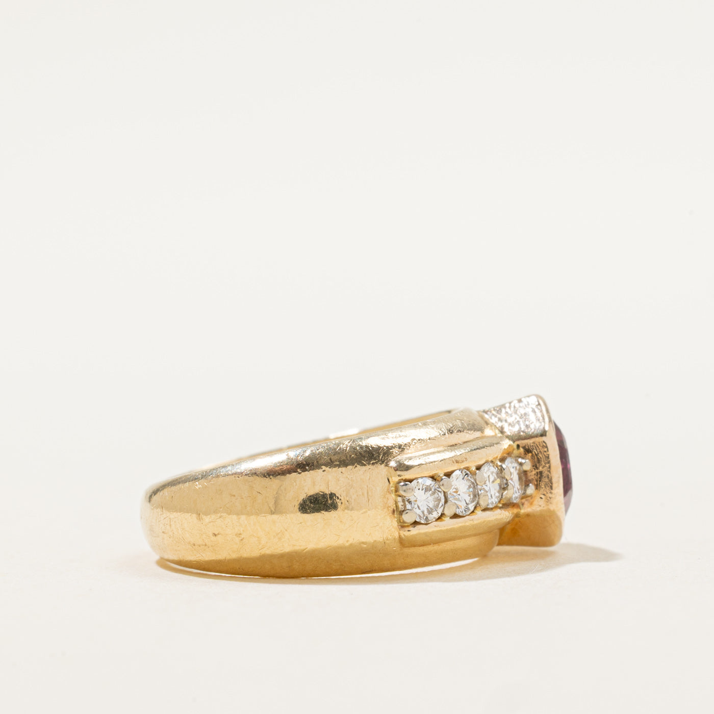 Birks' Tourmaline & Diamond Cocktail Ring | 1.00ct, 0.20ctw | SZ 5.25 |
