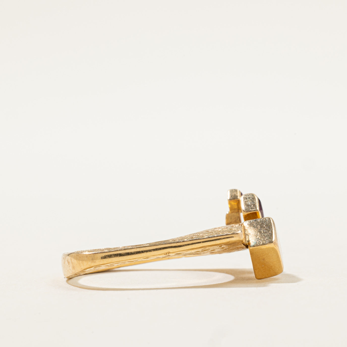 Bague abstraite en rubis « Cavelli » | 0,37 ct | Taille 7,5 | 