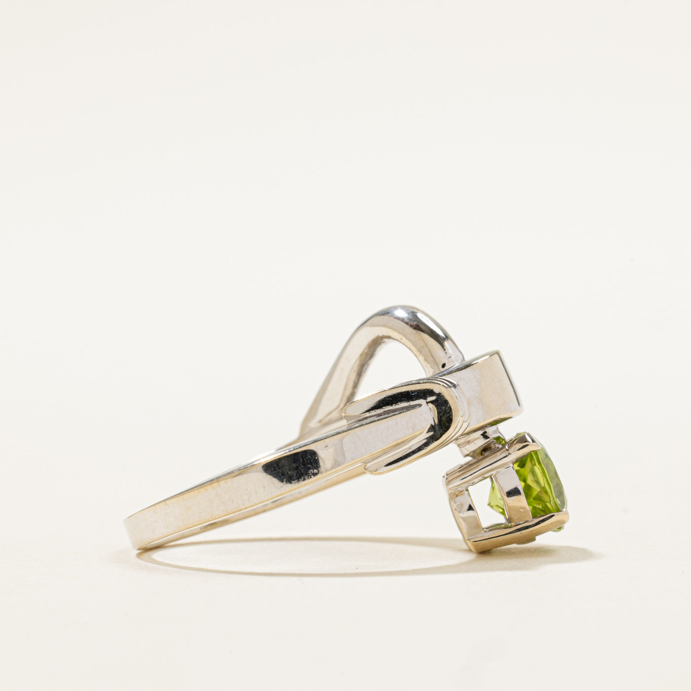 14k White Gold Cocktail Diamond Ring| 1.20ct, 0.16ctw | Sz 7.5