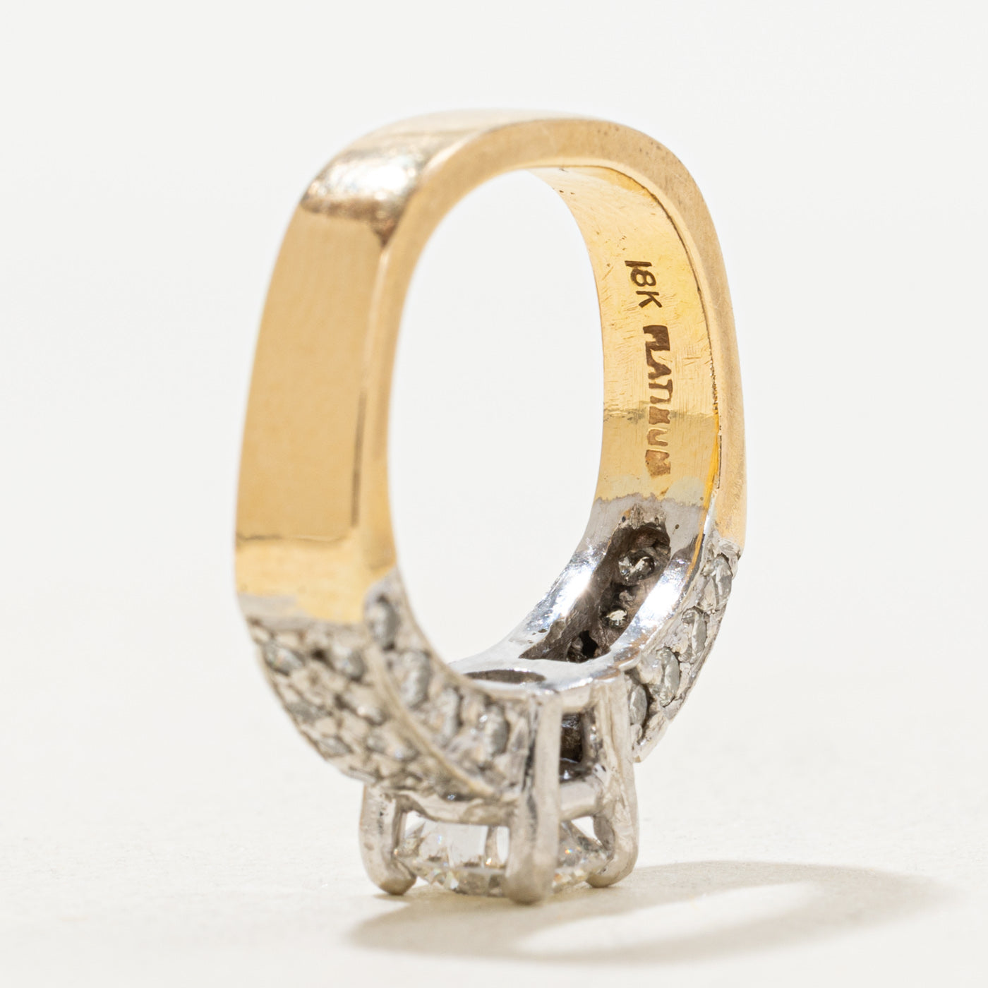 Double Row Diamond Wedding Set | 2.08ctw | SZ 5 |