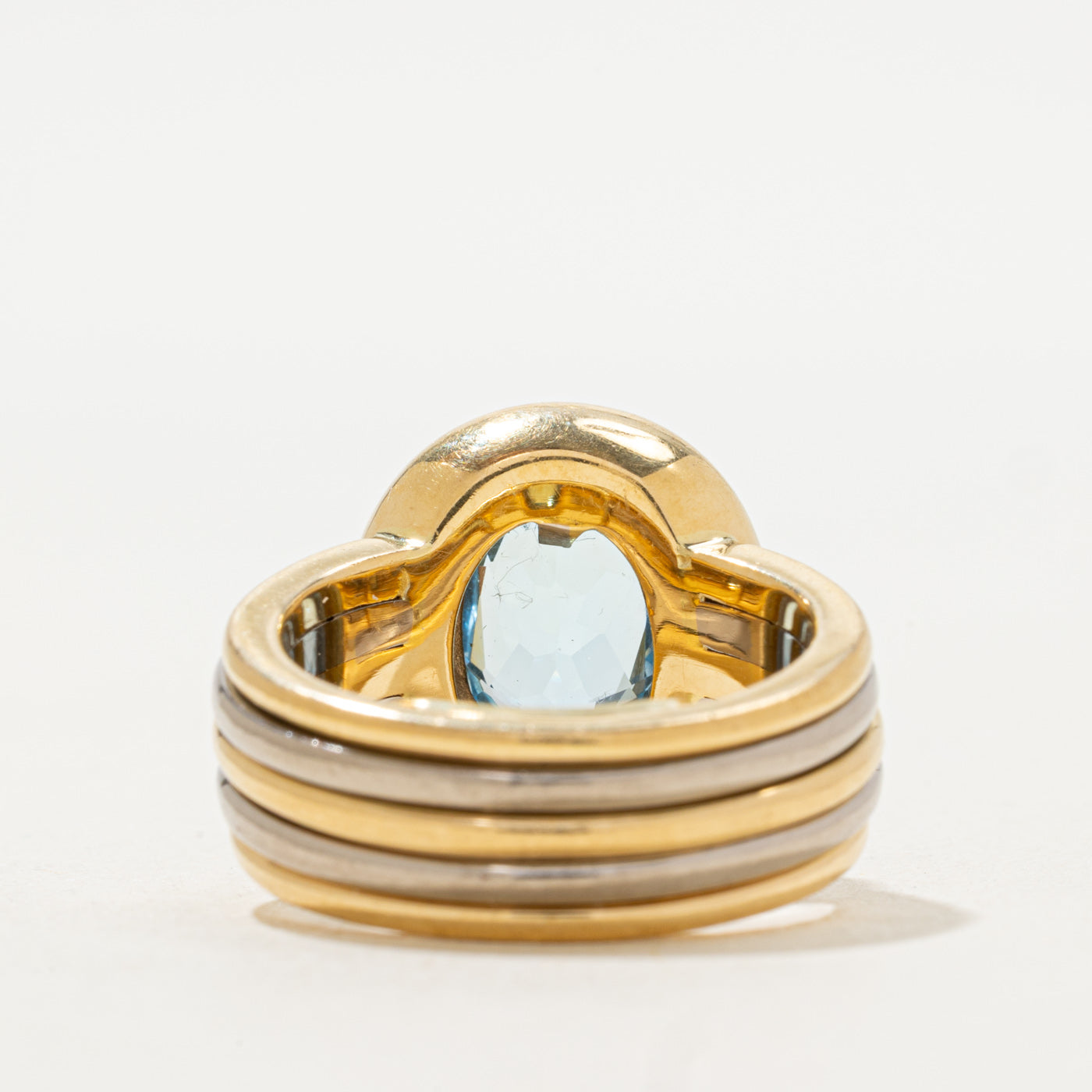Bezel Set Topaz Ring | 3.16ct | SZ 6.25 |