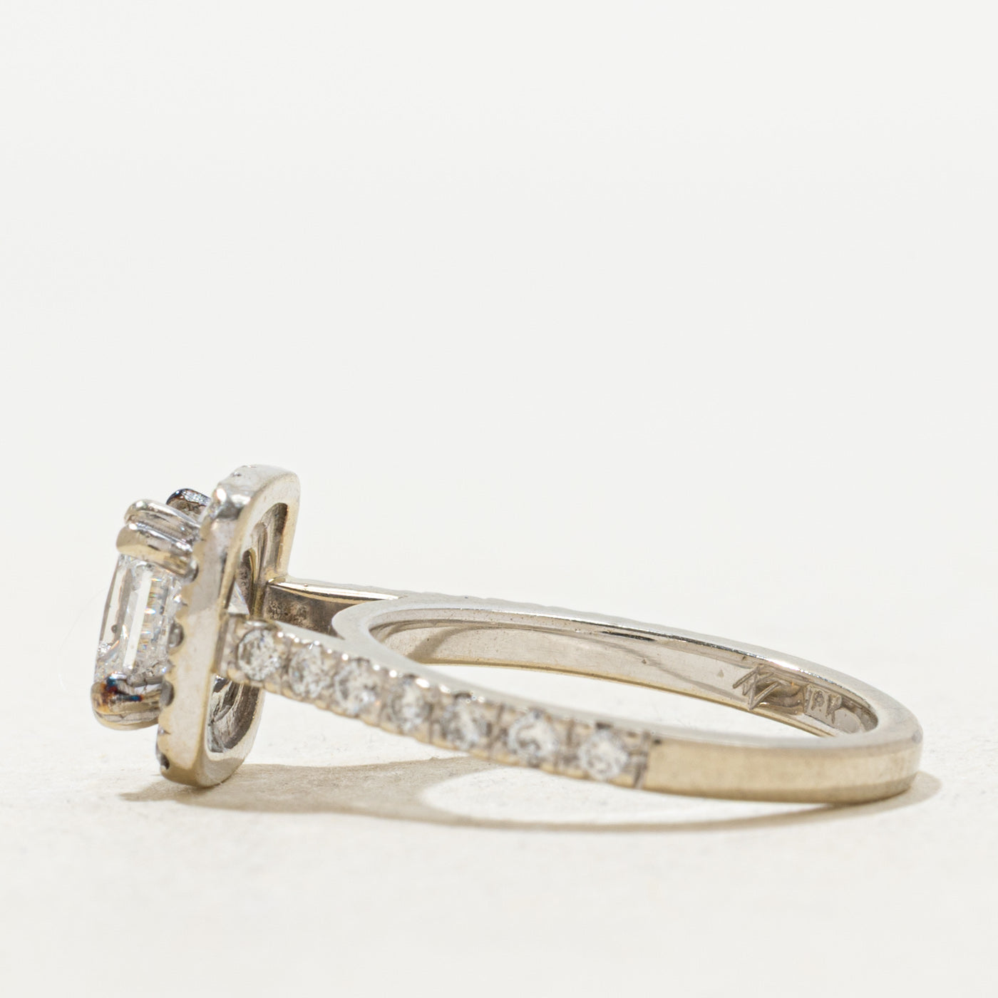 Ensemble de mariage Princesse Halo Diamant | 1,68 ctw, taille 3 |