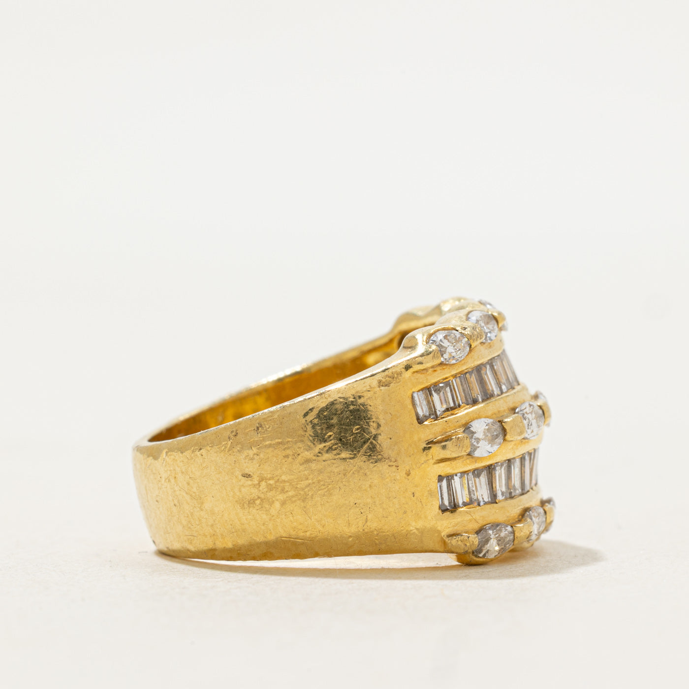 Multi Row Diamond Ring | 2.00ctw SZ 8.75 |