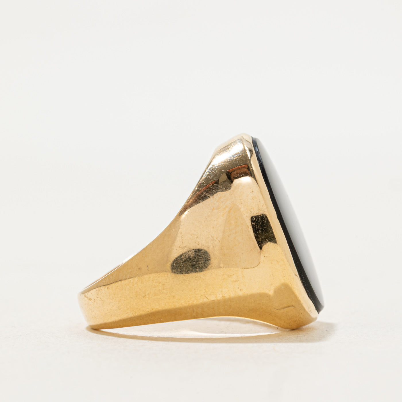 Onyx Signet Ring | SZ 7.25 |