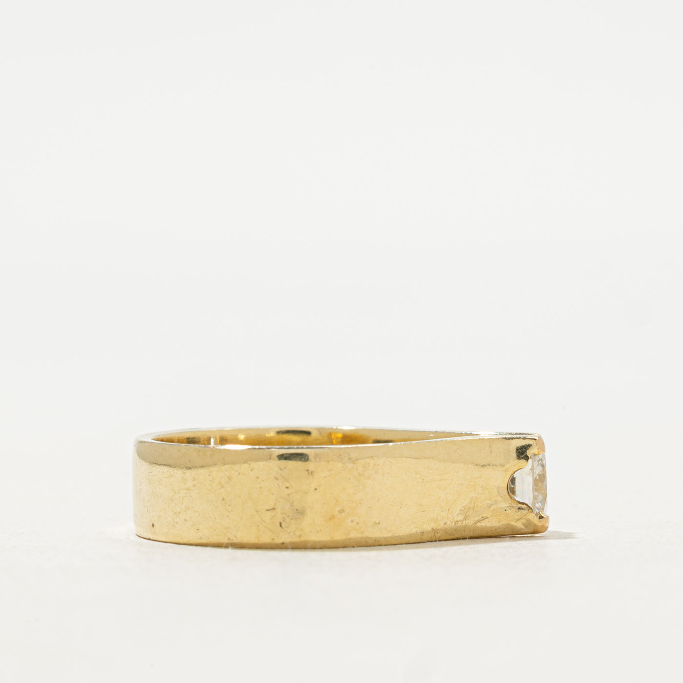 Bague de fiançailles solitaire en diamant | 0,68 ct | 5,90 mm | Taille 6,5 |