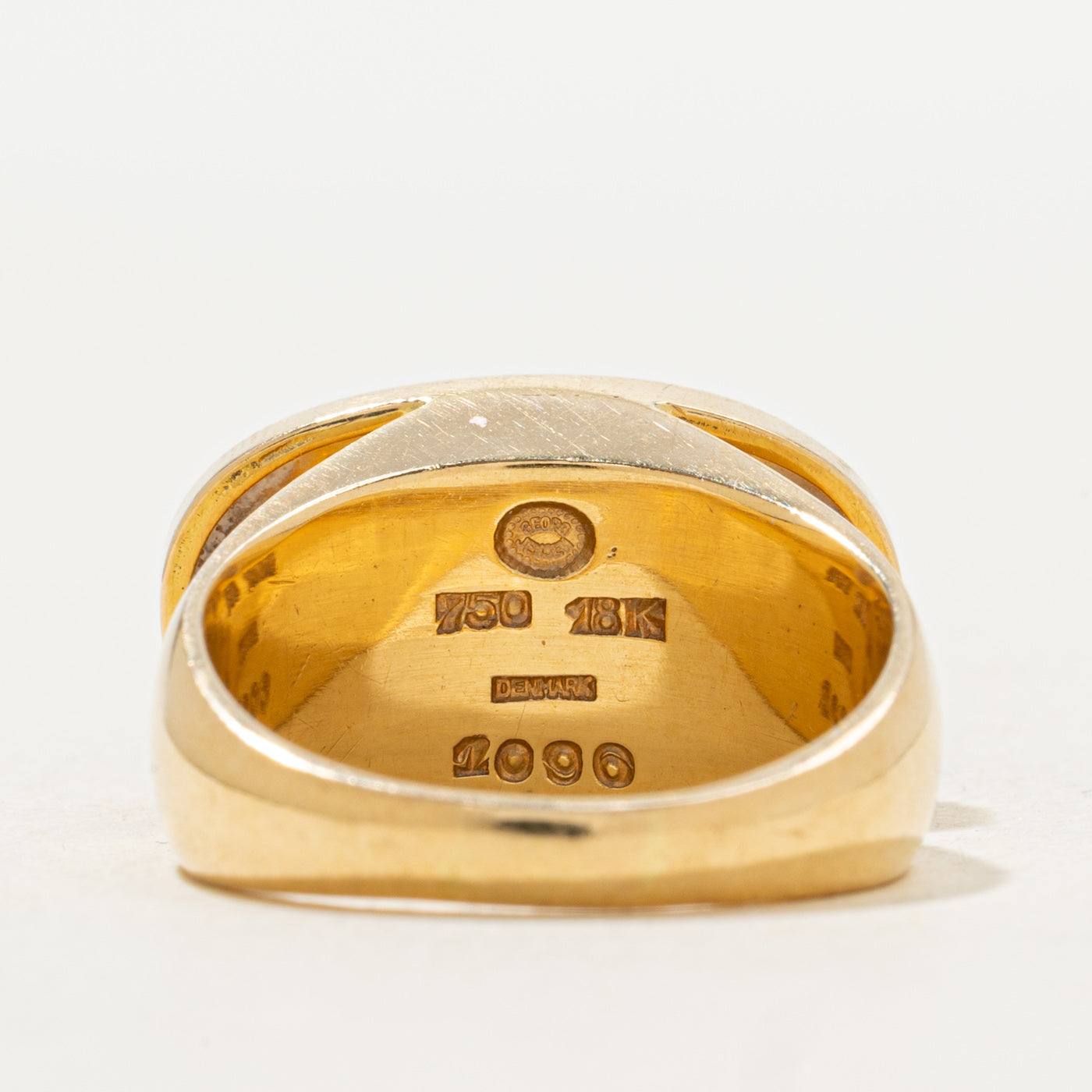 18k Cabochon Citrine Cocktail Ring | 15.00ct | SZ 7 |