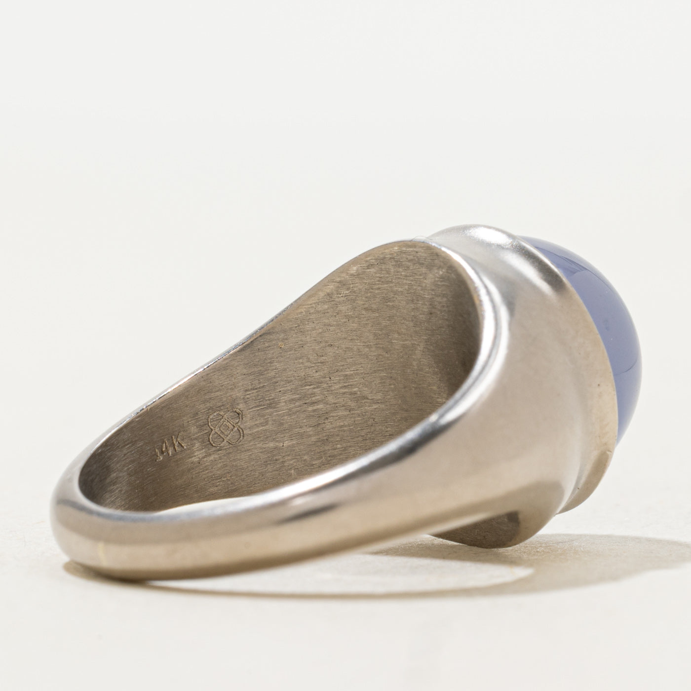 Chalcedony Cocktail Ring | 5.50ct | SZ 7.5 |